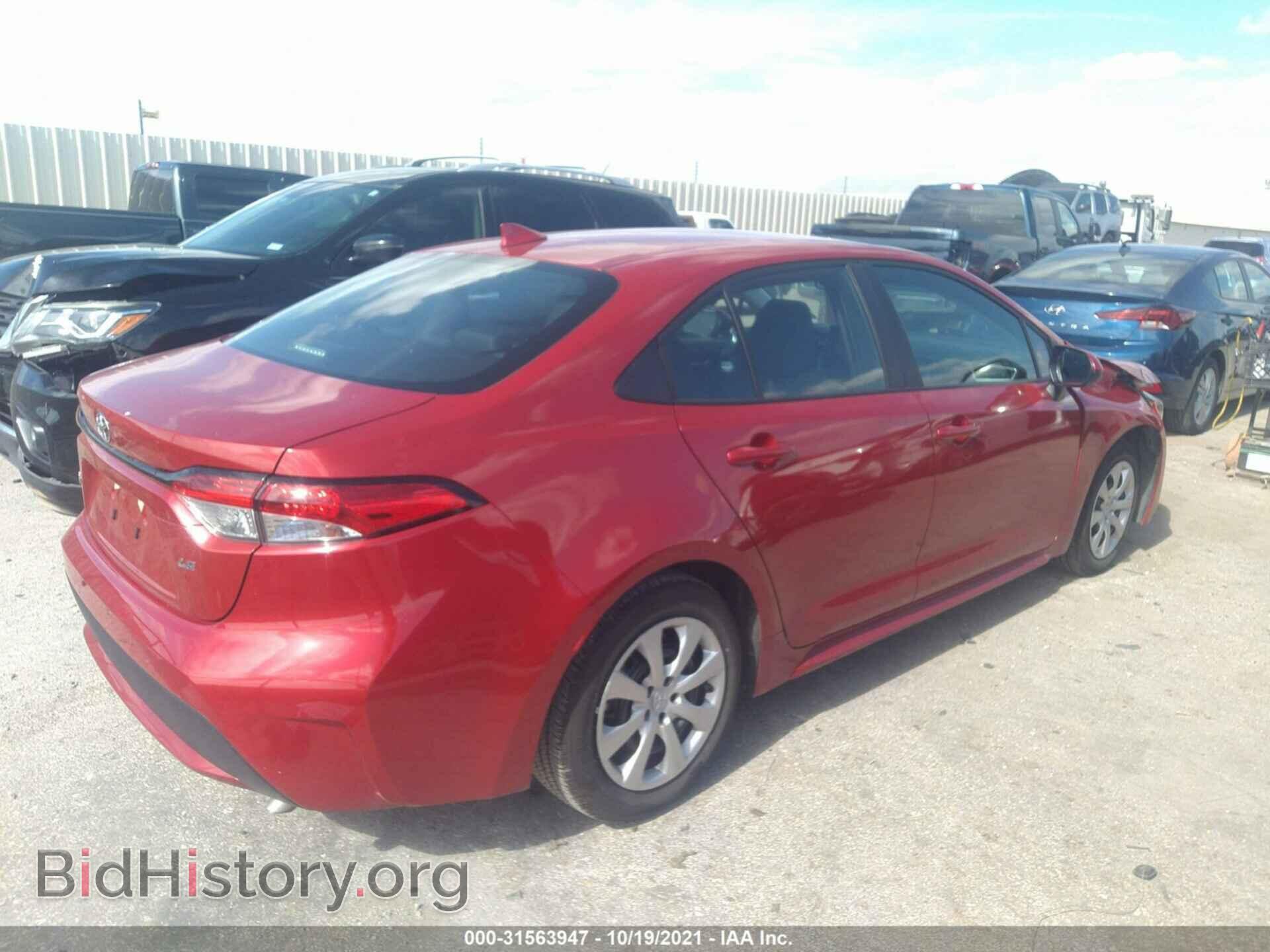 2021 TOYOTA COROLLA - VIN: 5YFEPMAE7MP257526 - Фото 4