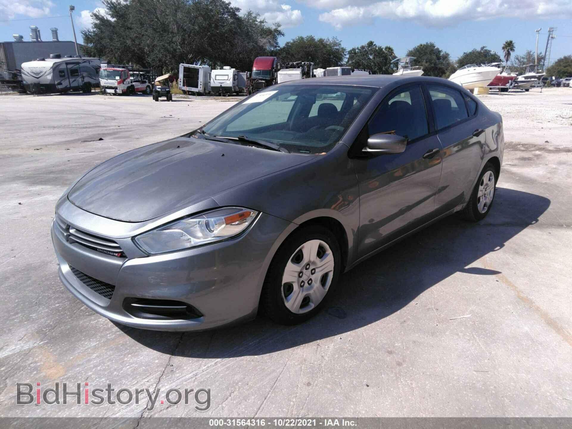 2013 DODGE DART - VIN: 1C3CDFAA1DD100770 - Фото 2