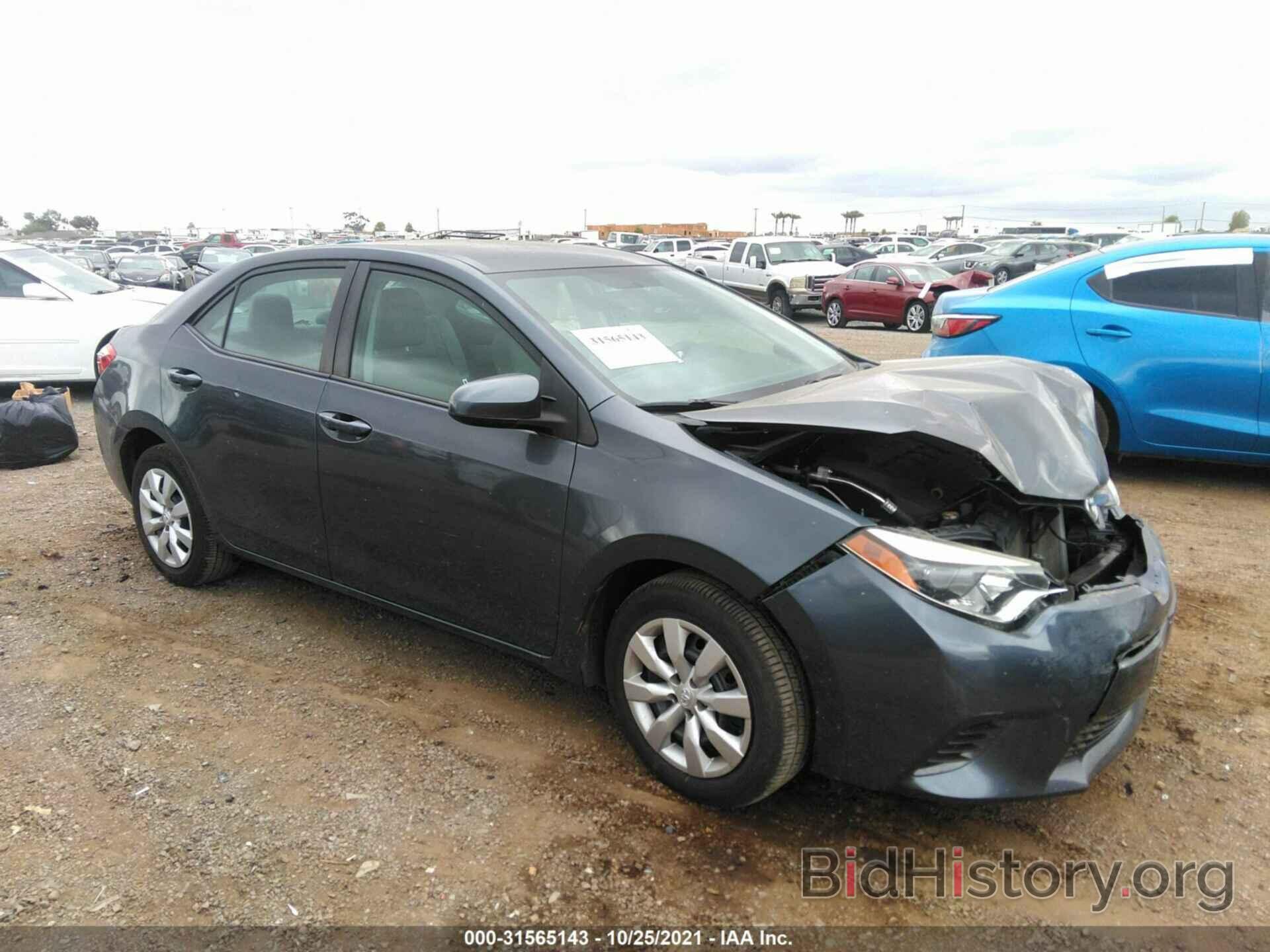 Photo 5YFBURHE1FP362550 - TOYOTA COROLLA 2015