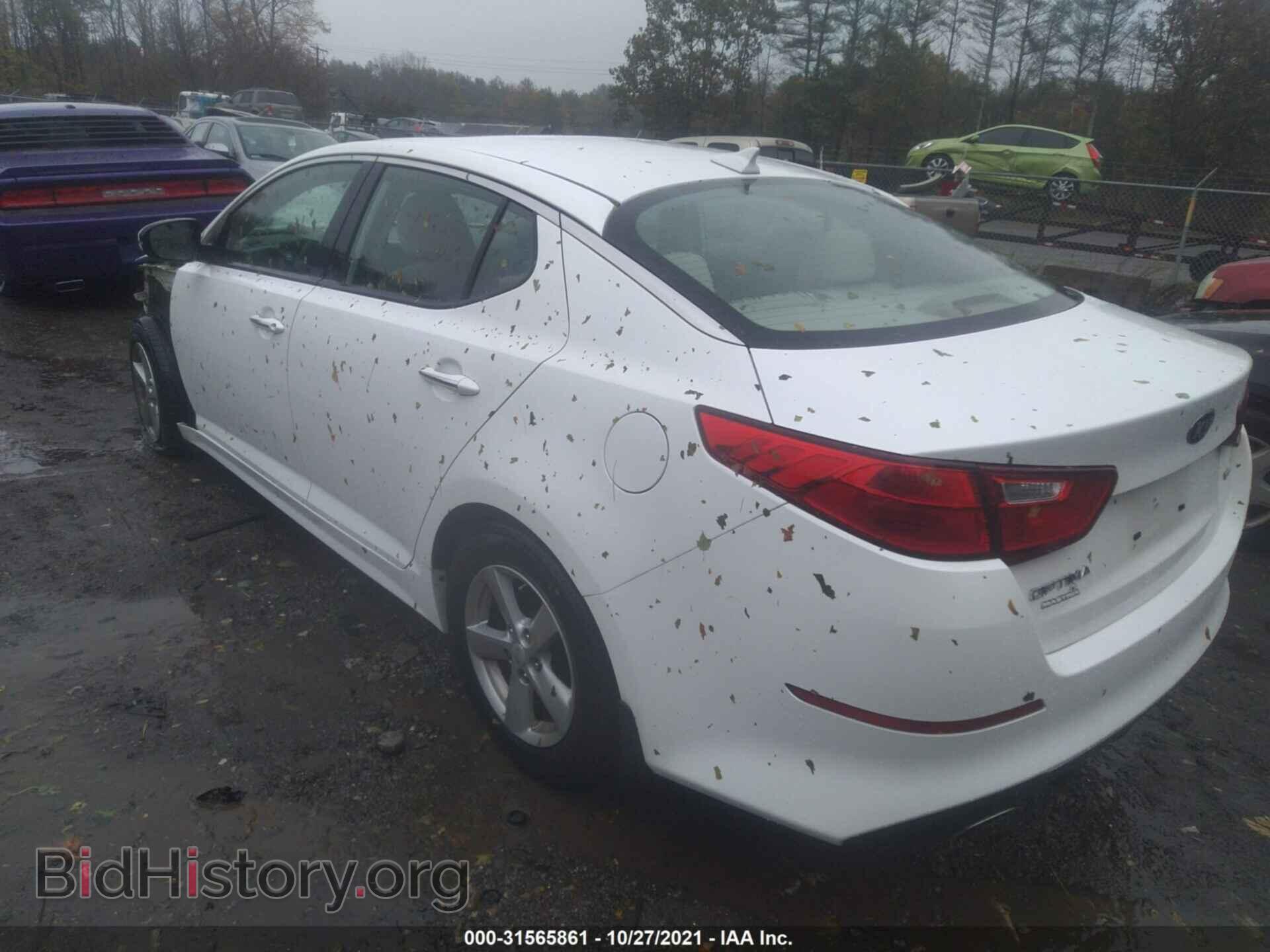 2014 KIA OPTIMA - VIN: KNAGM4A76E5521494 - Photo 3