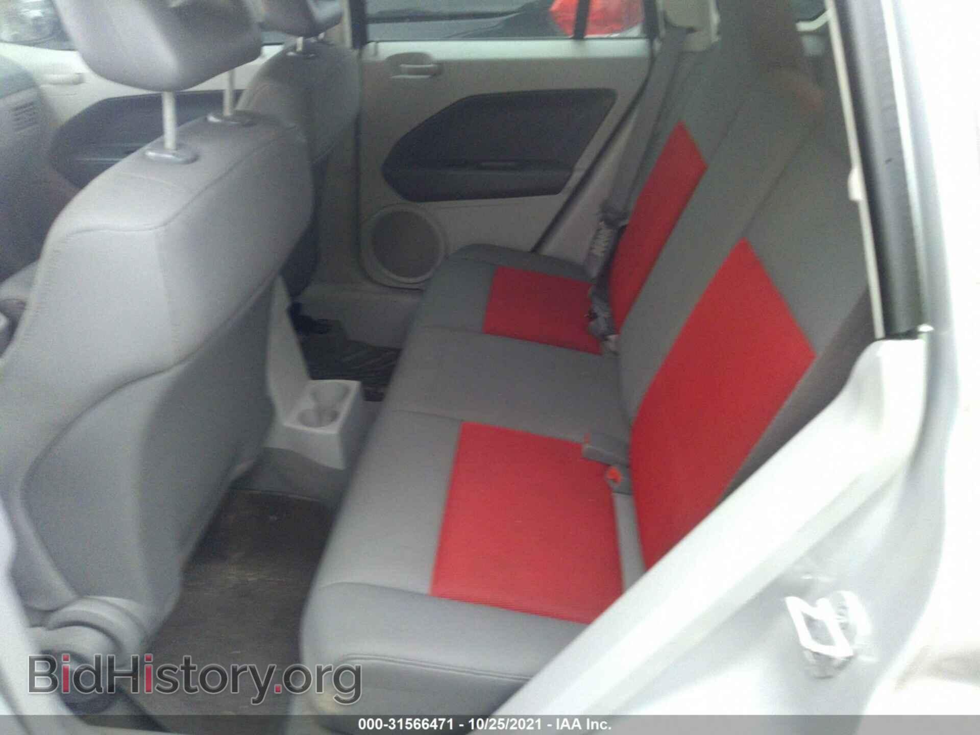 2007 DODGE CALIBER - VIN: 1B3HB48B07D165352 - Фото 8