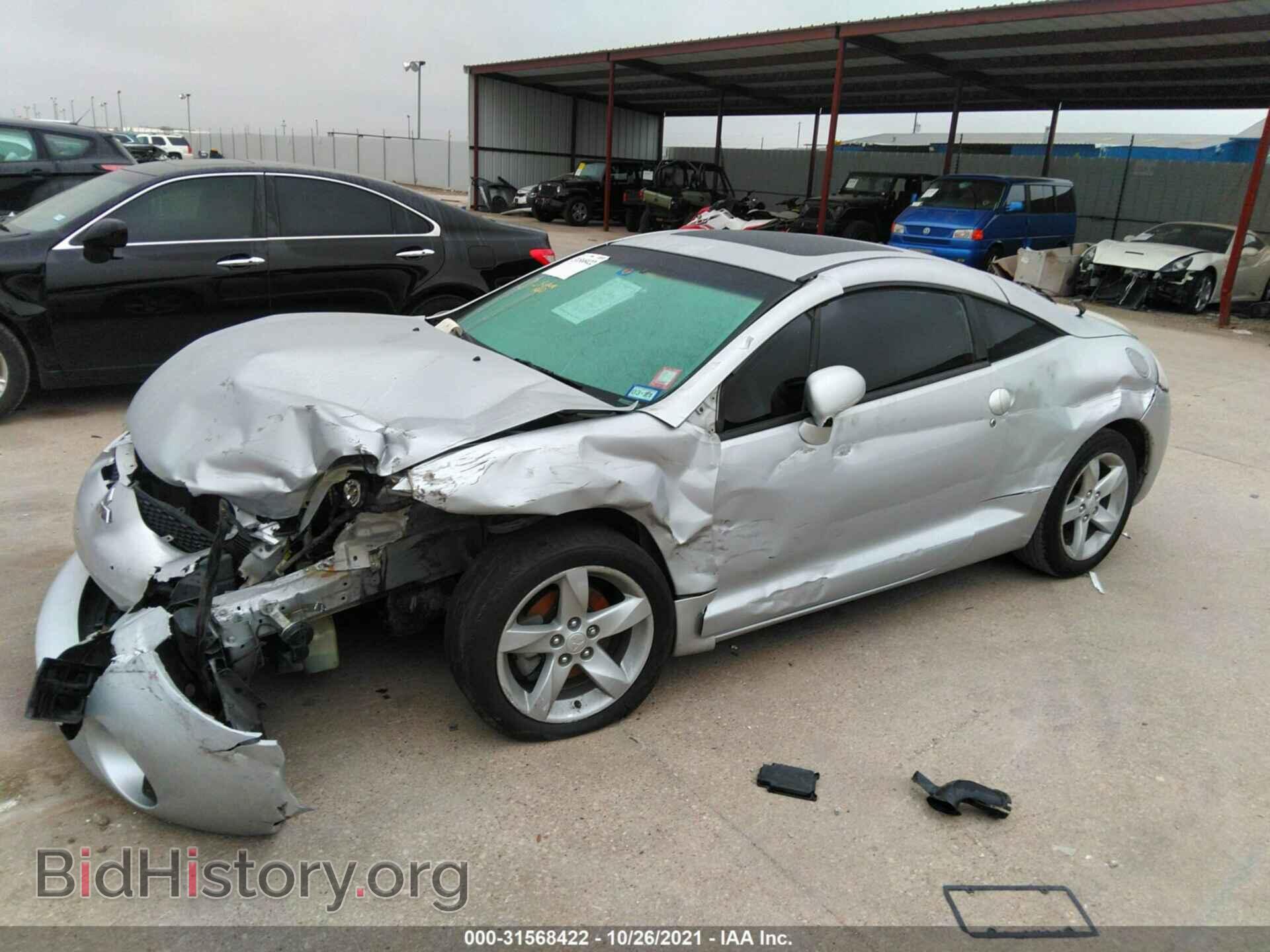 2006 MITSUBISHI ECLIPSE - VIN: 4A3AK24F66E003468 - Photo 2