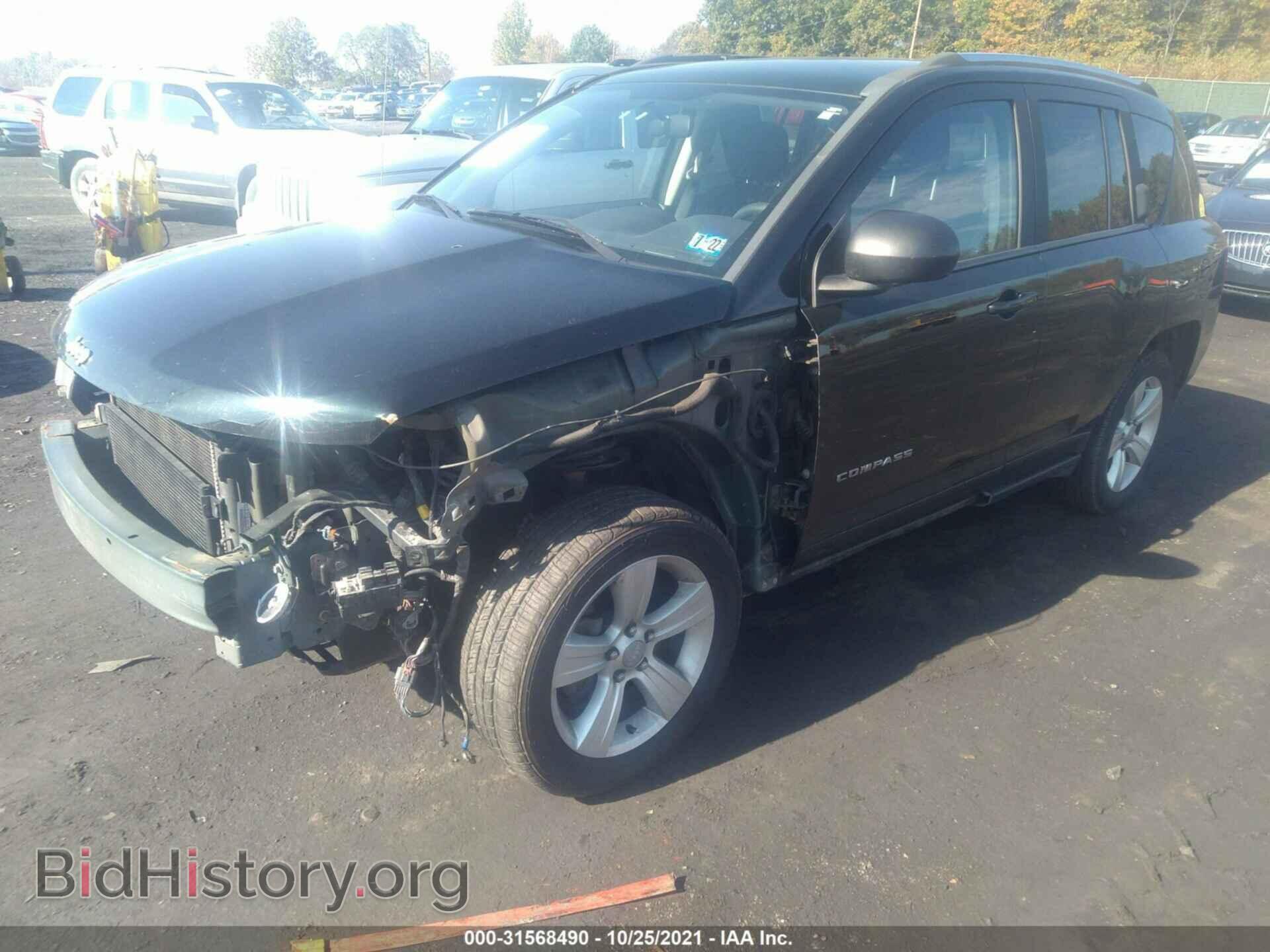 2013 JEEP COMPASS - VIN: 1C4NJDBB1DD158368 - Фото 2