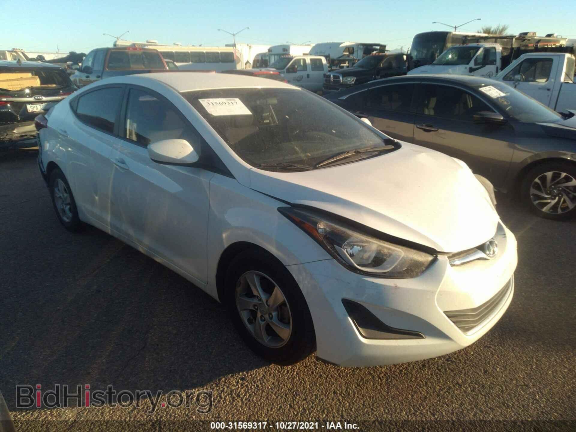 Фотография 5NPDH4AE2EH478183 - HYUNDAI ELANTRA 2014
