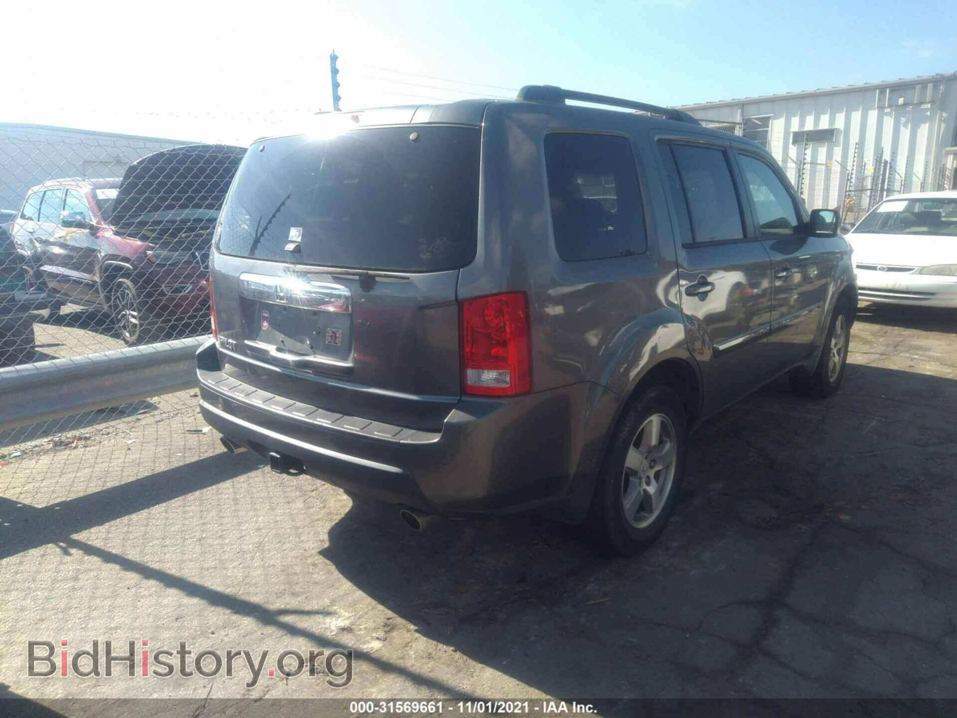 2011 HONDA PILOT - VIN: 5FNYF3H65BB021281 - Фото 4