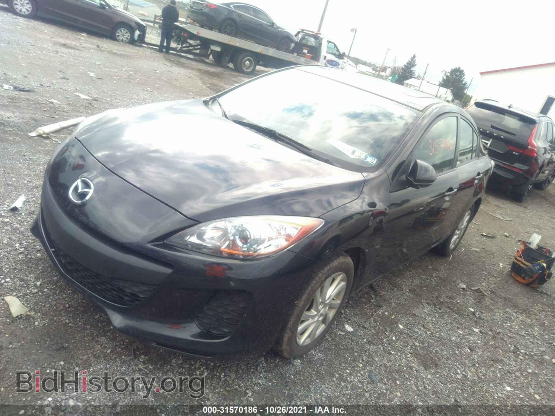 2012 MAZDA MAZDA3 - VIN: JM1BL1V86C1611914 - Фото 2