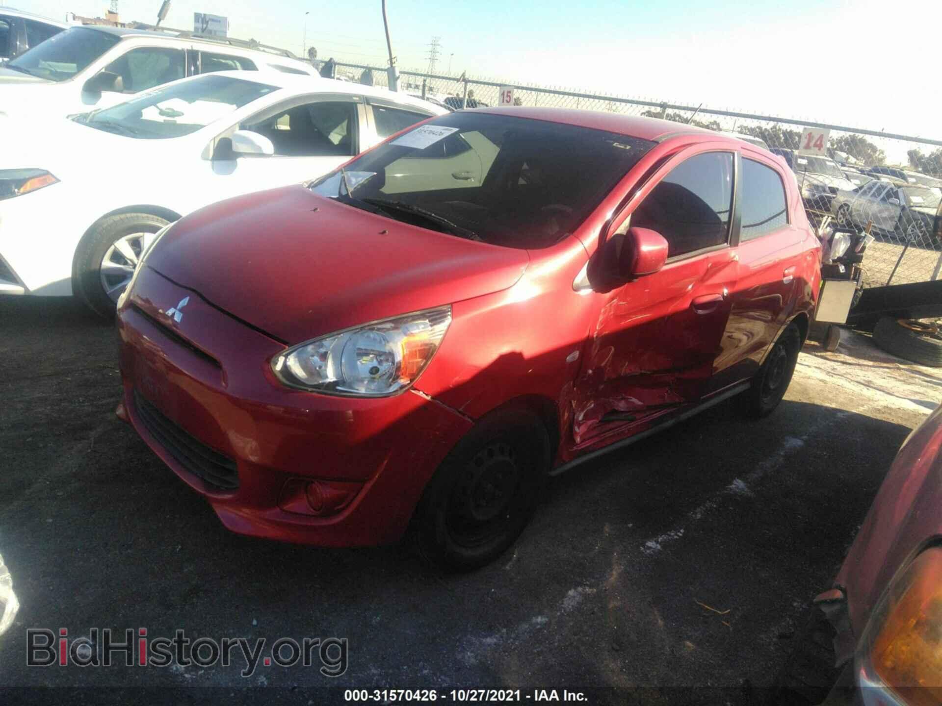 2015 MITSUBISHI MIRAGE - VIN: ML32A3HJ8FH036228 - Photo 2