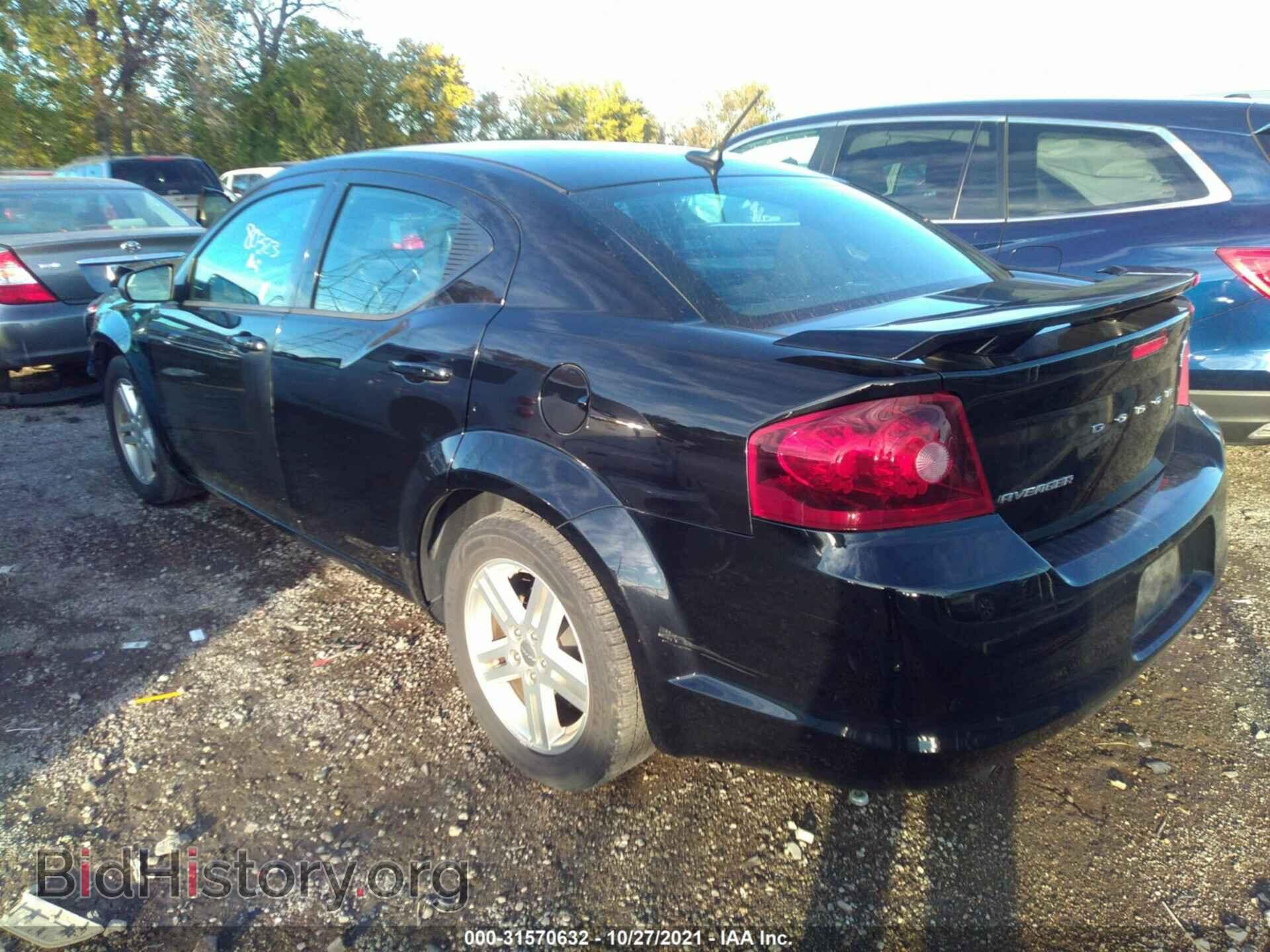 2014 DODGE AVENGER - VIN: 1C3CDZAG1EN219632 - Фото 3