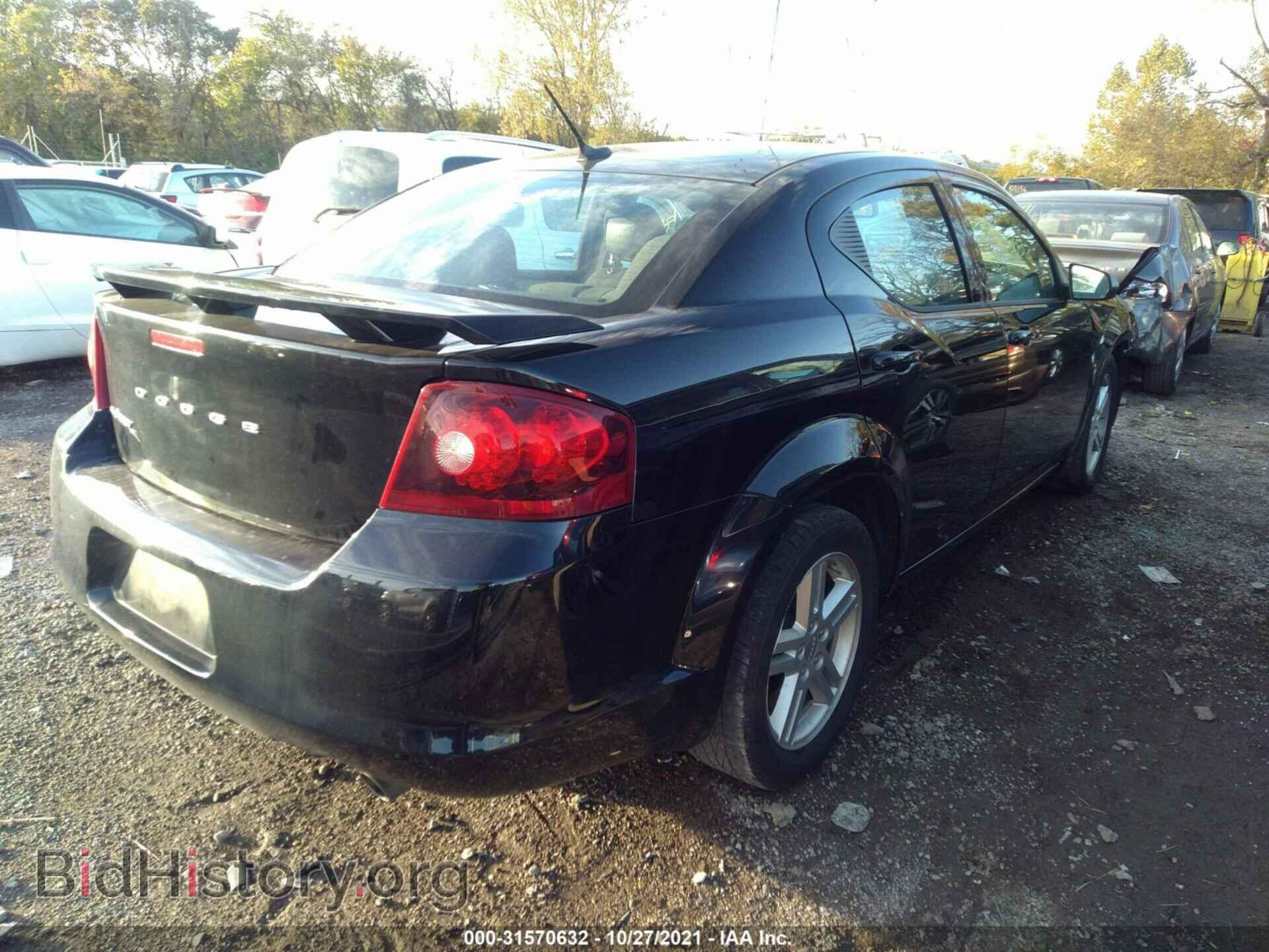 2014 DODGE AVENGER - VIN: 1C3CDZAG1EN219632 - Фото 4