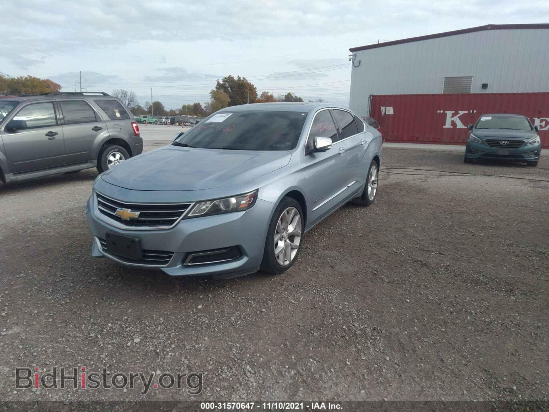 2014 CHEVROLET IMPALA - VIN: 1G1155S37EU114113 - Фото 2