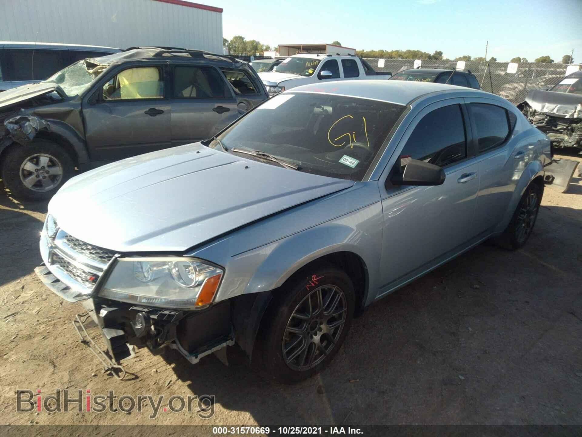 2013 DODGE AVENGER - VIN: 1C3CDZAB9DN628965 - Photo 2