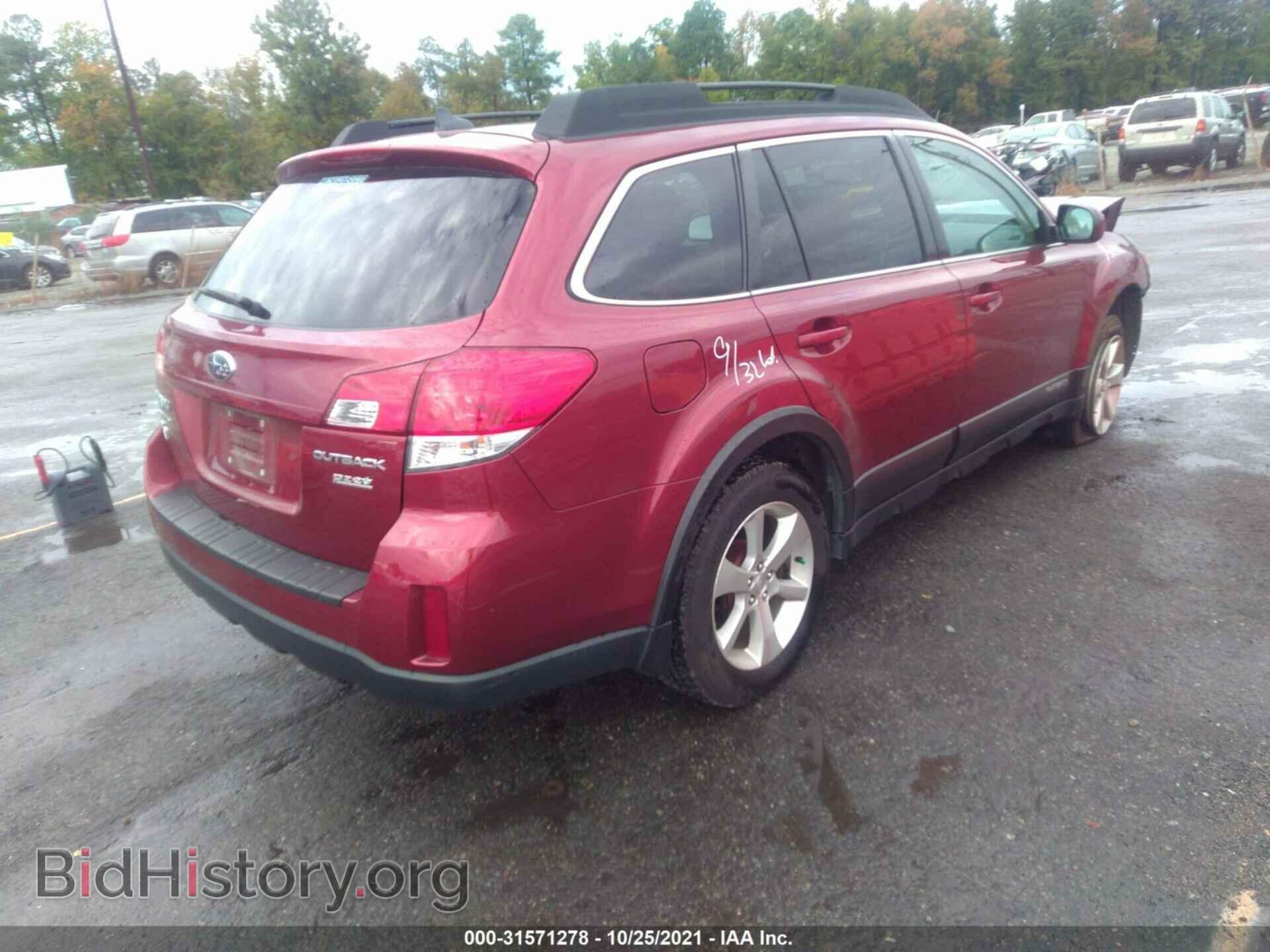 2014 SUBARU OUTBACK - VIN: 4S4BRBLC4E3213308 - Фото 4