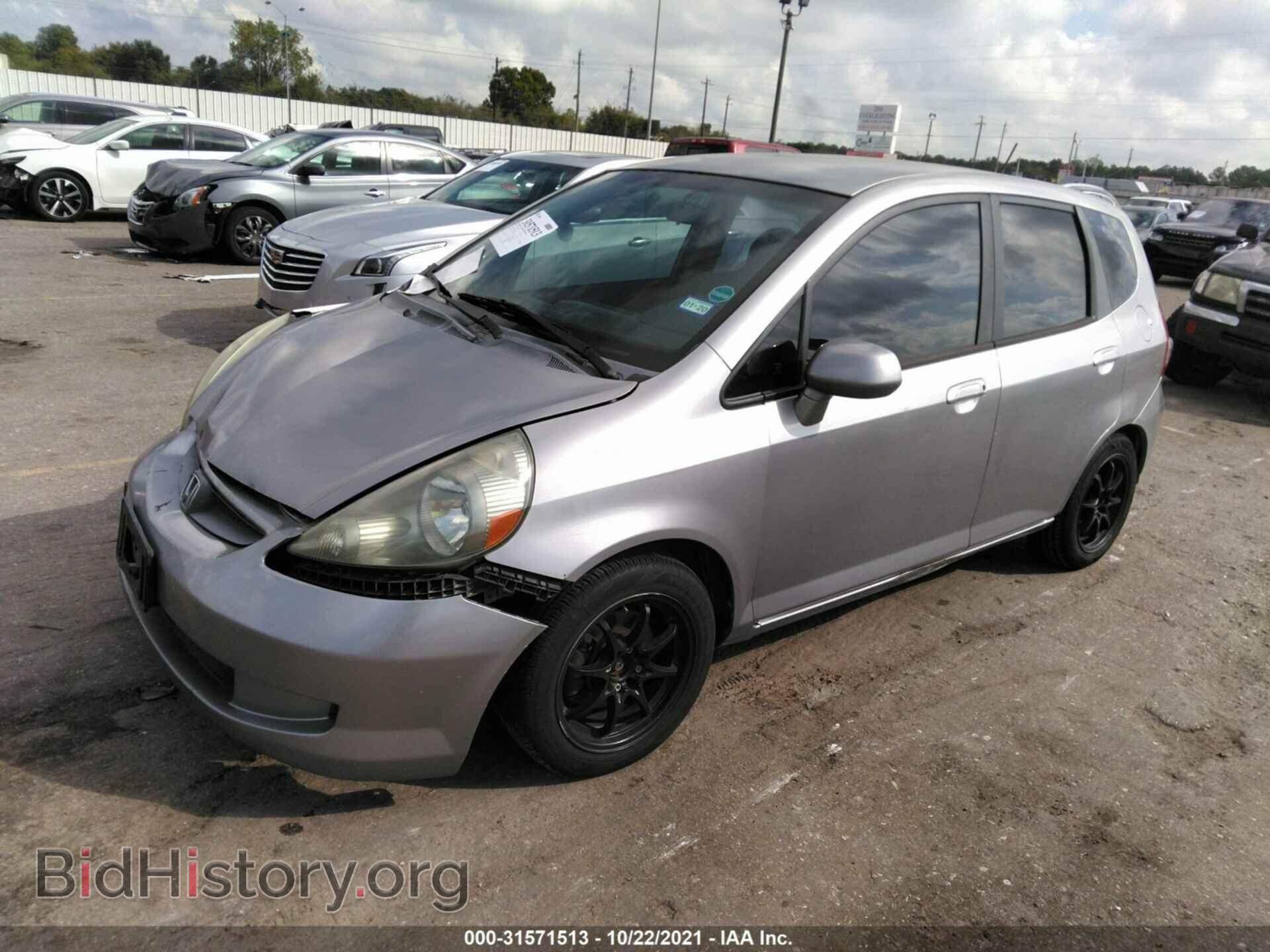 2007 HONDA FIT - VIN: JHMGD38457S019393 - Фото 2