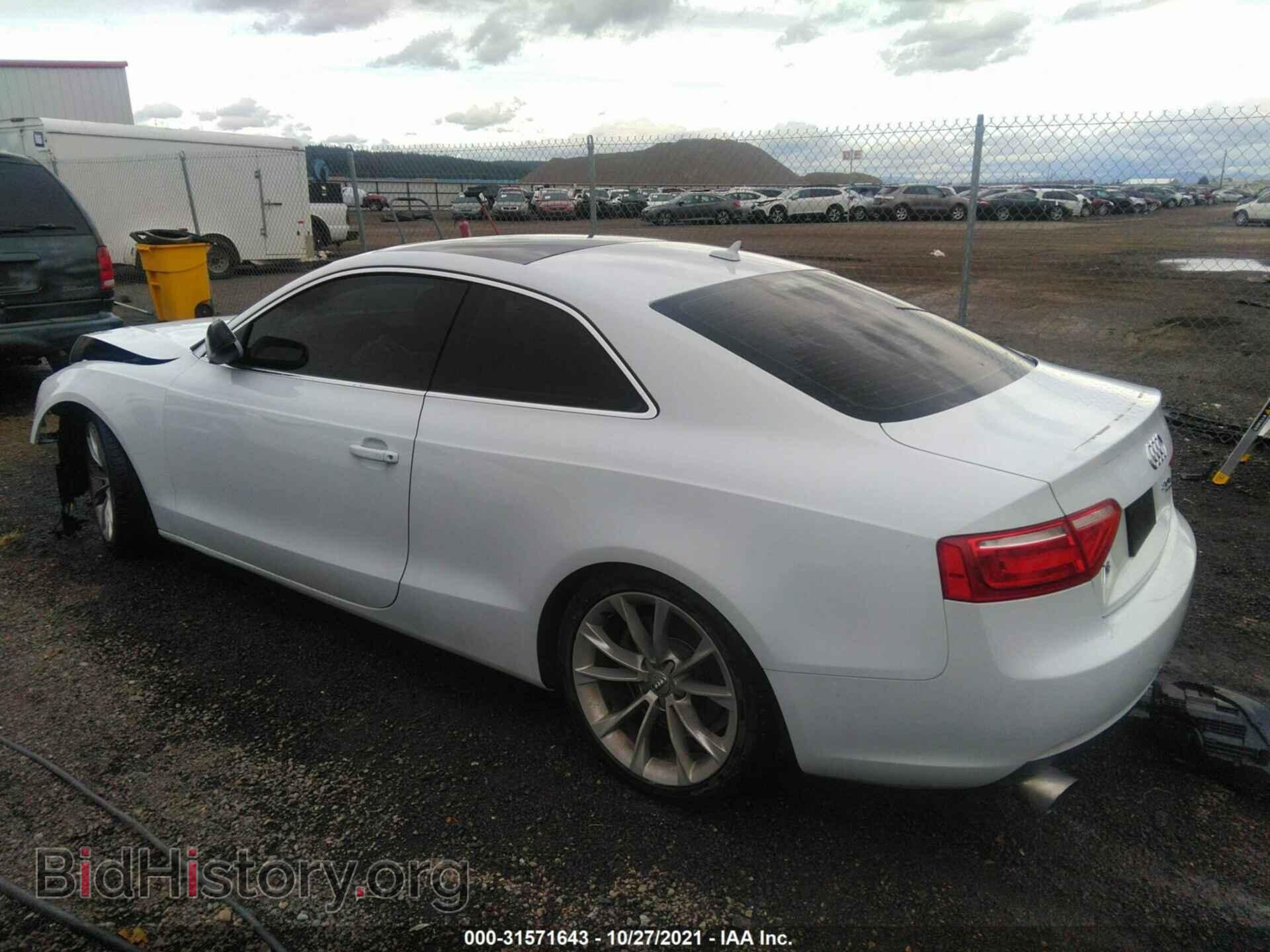 2014 AUDI A5 - VIN: WAUCFAFR1EA008954 - Photo 3