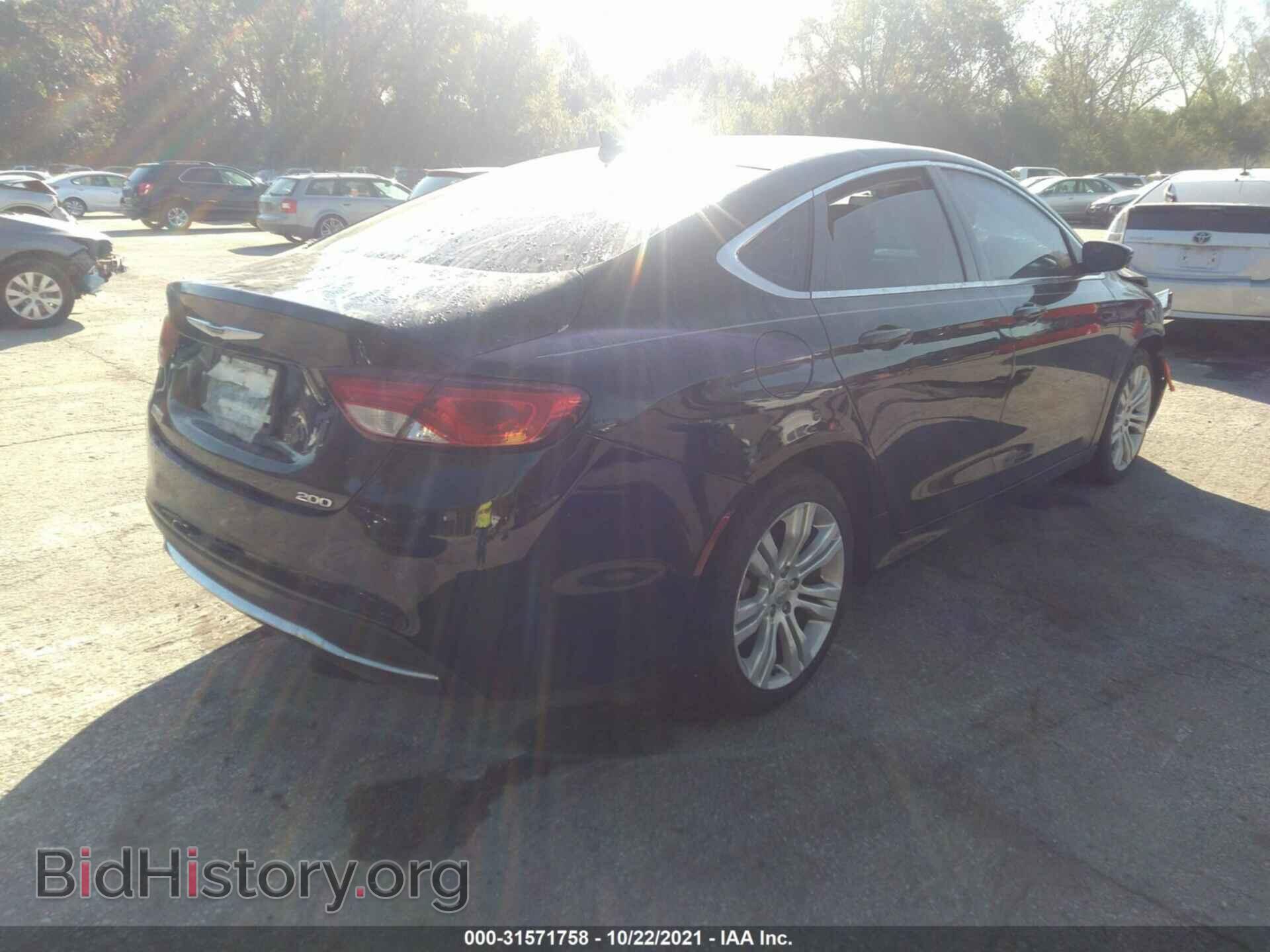 2015 CHRYSLER 200 - VIN: 1C3CCCAB6FN755000 - Photo 4