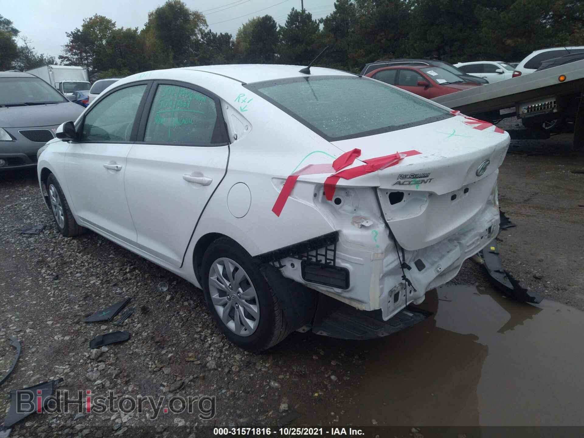 2020 HYUNDAI ACCENT - VIN: 3KPC24A60LE104274 - Фото 3