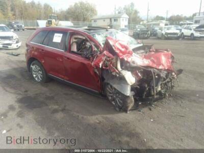 2008 Ford EDGE Limited, красный — VIN 2FMDK49C18BB13199, IAAI