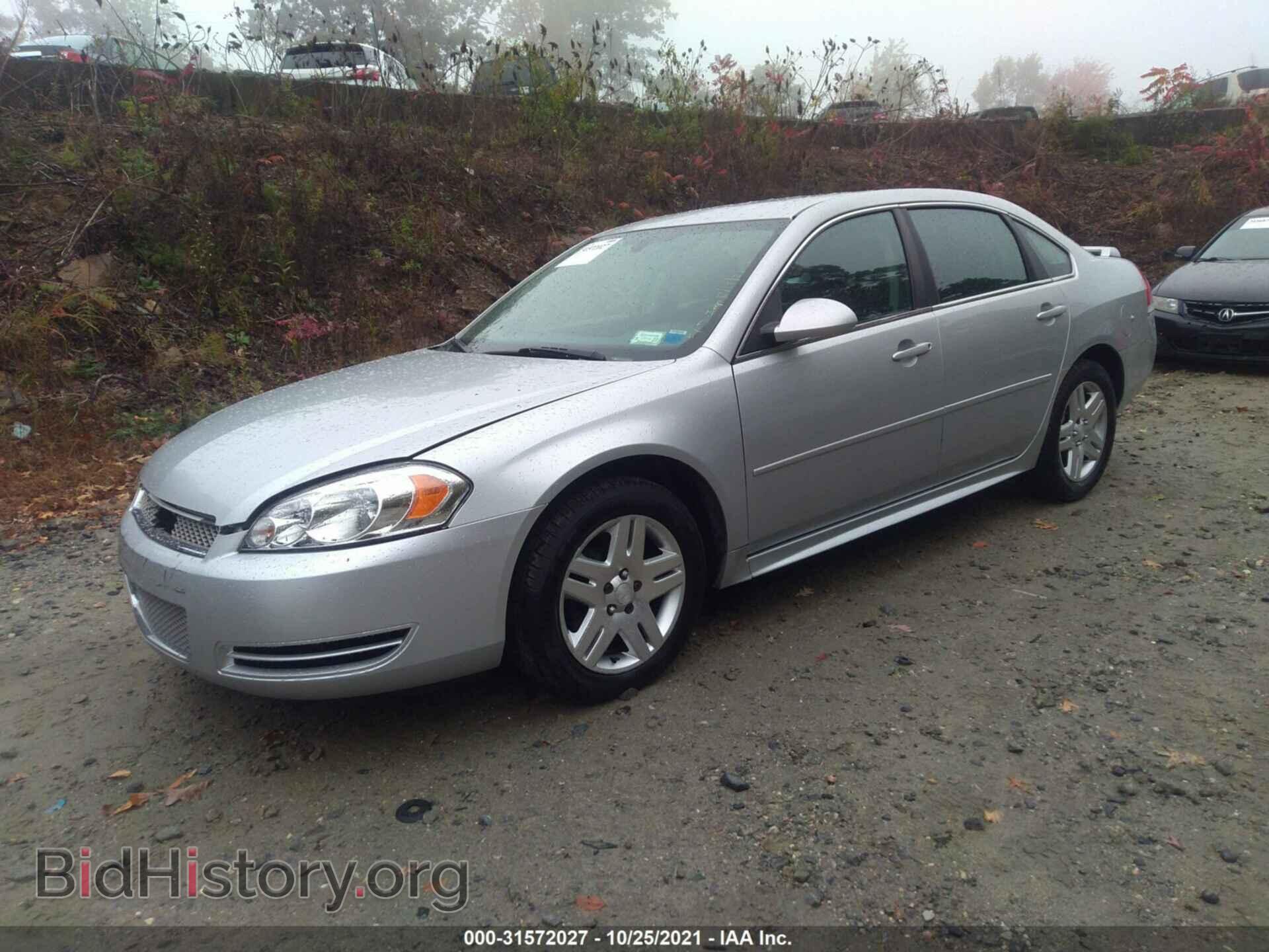 2012 CHEVROLET IMPALA - VIN: 2G1WG5E3XC1140113 - Фото 2