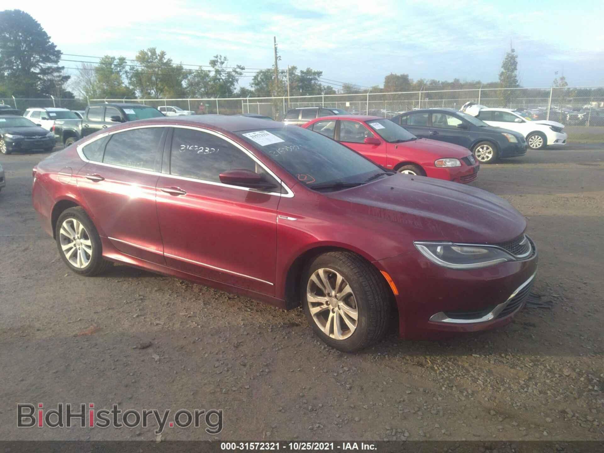 Photo 1C3CCCAB8FN714061 - CHRYSLER 200 2015