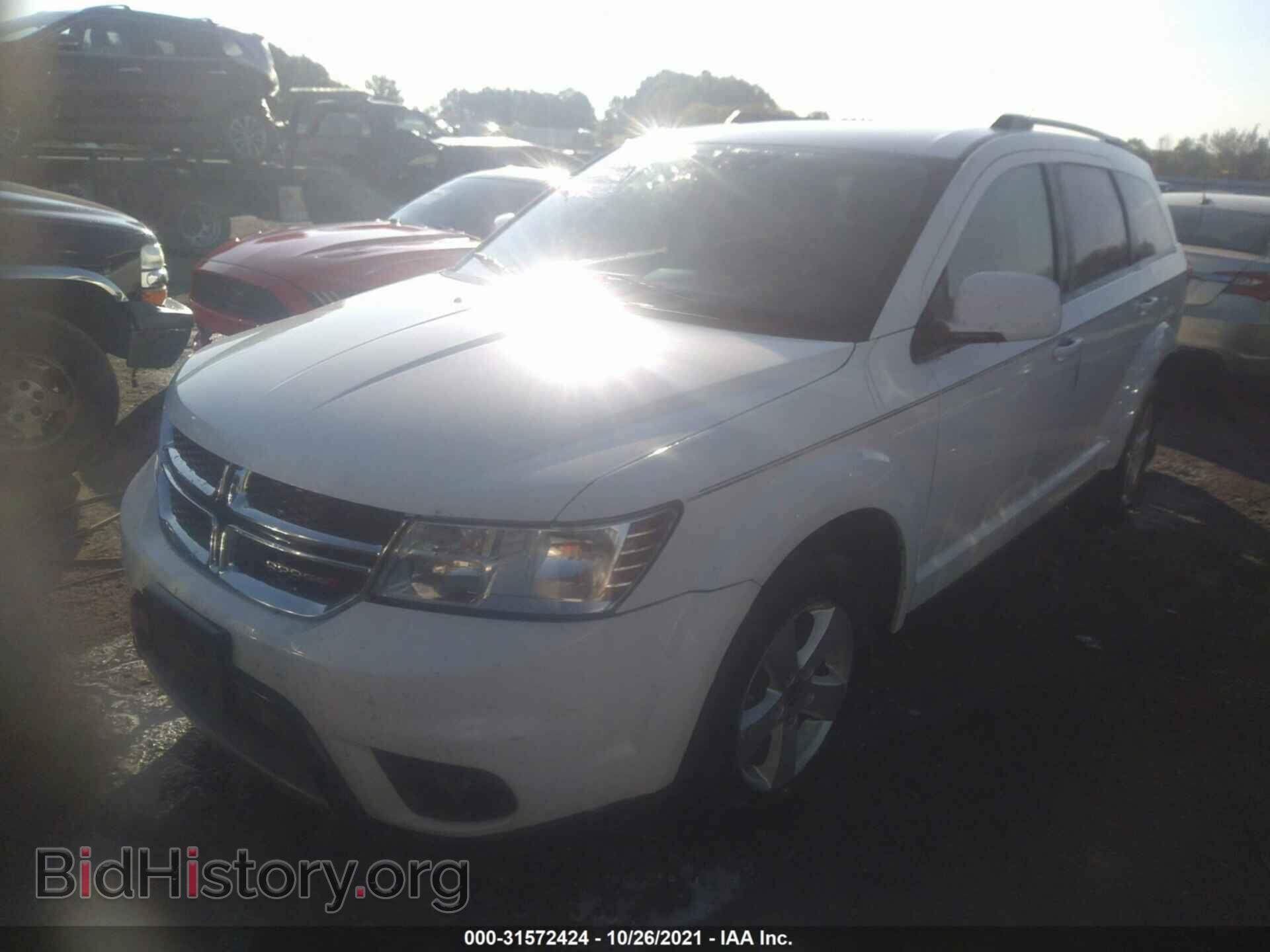 2012 DODGE JOURNEY - VIN: 3C4PDCBG8CT336159 - Фото 2