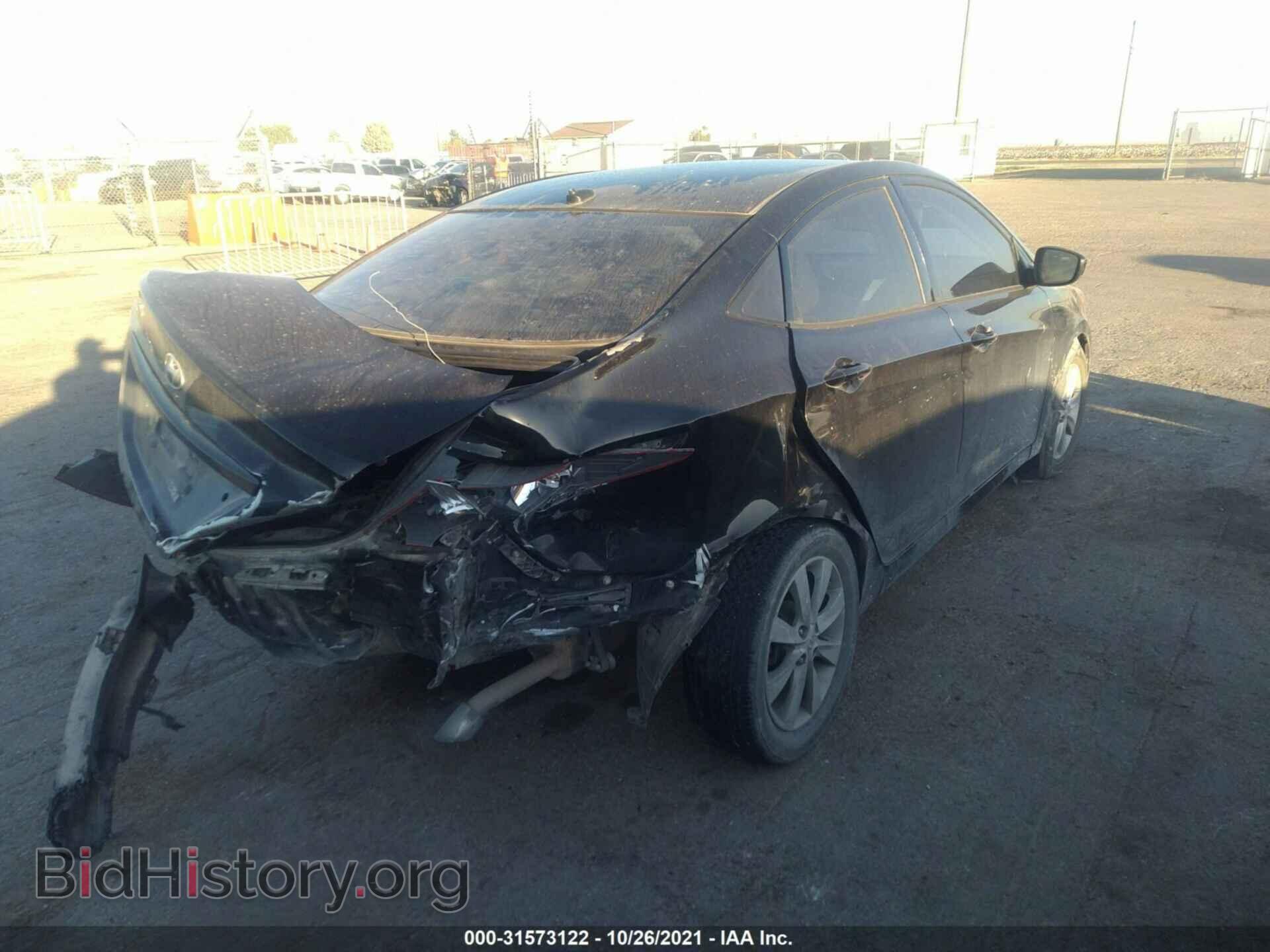 2013 HYUNDAI ACCENT - VIN: KMHCU4AE4DU576543 - Фото 4