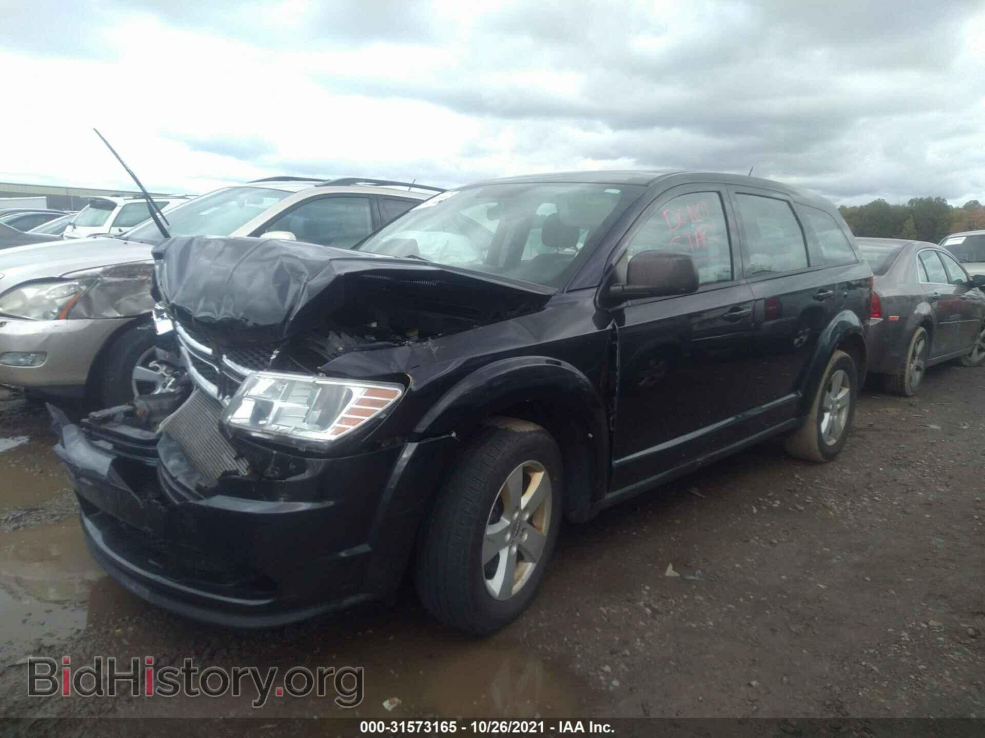 2013 DODGE JOURNEY - VIN: 3C4PDCAB6DT580108 - Фото 2