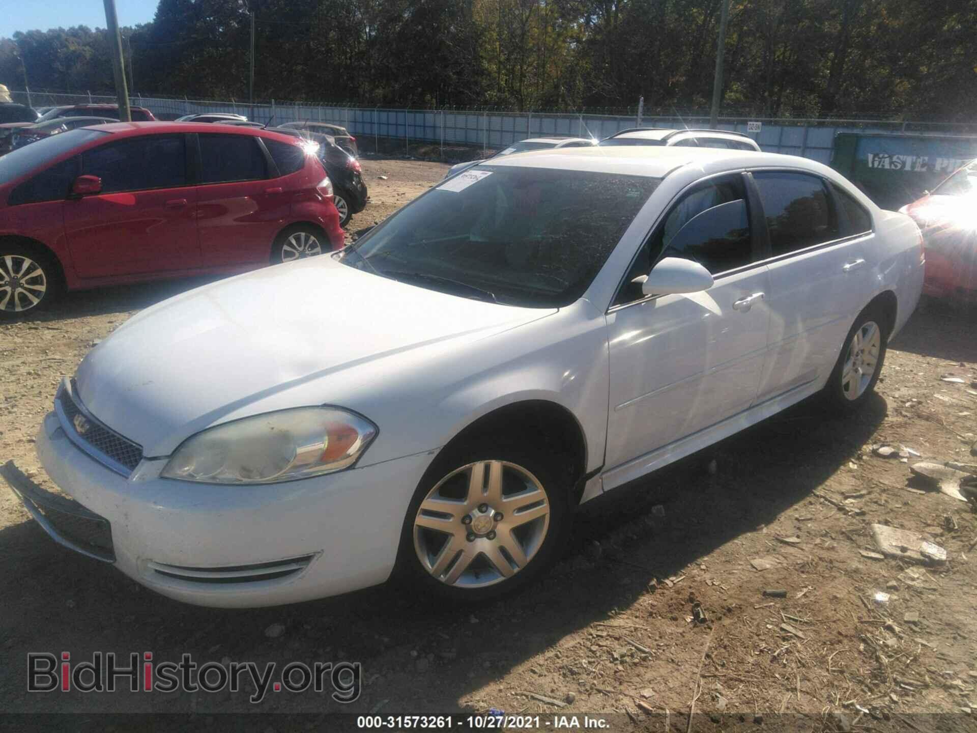 2012 CHEVROLET IMPALA - VIN: 2G1WG5E36C1274889 - Фото 2