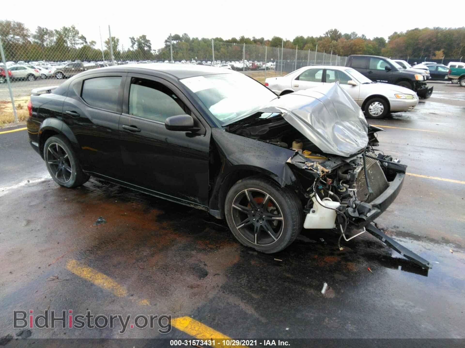 Фотография 1C3CDZCB2DN544046 - DODGE AVENGER 2013