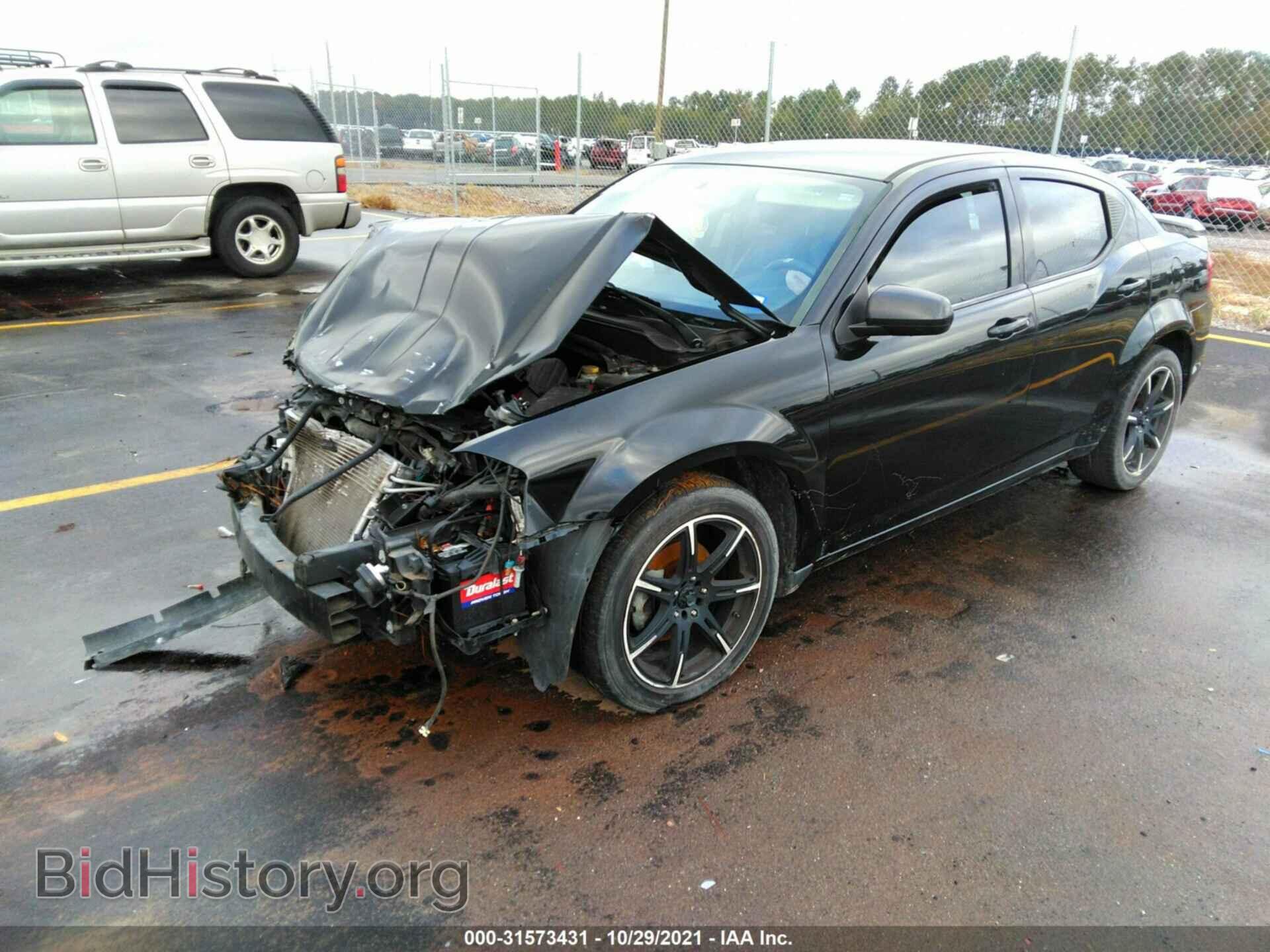 2013 DODGE AVENGER - VIN: 1C3CDZCB2DN544046 - Фото 2