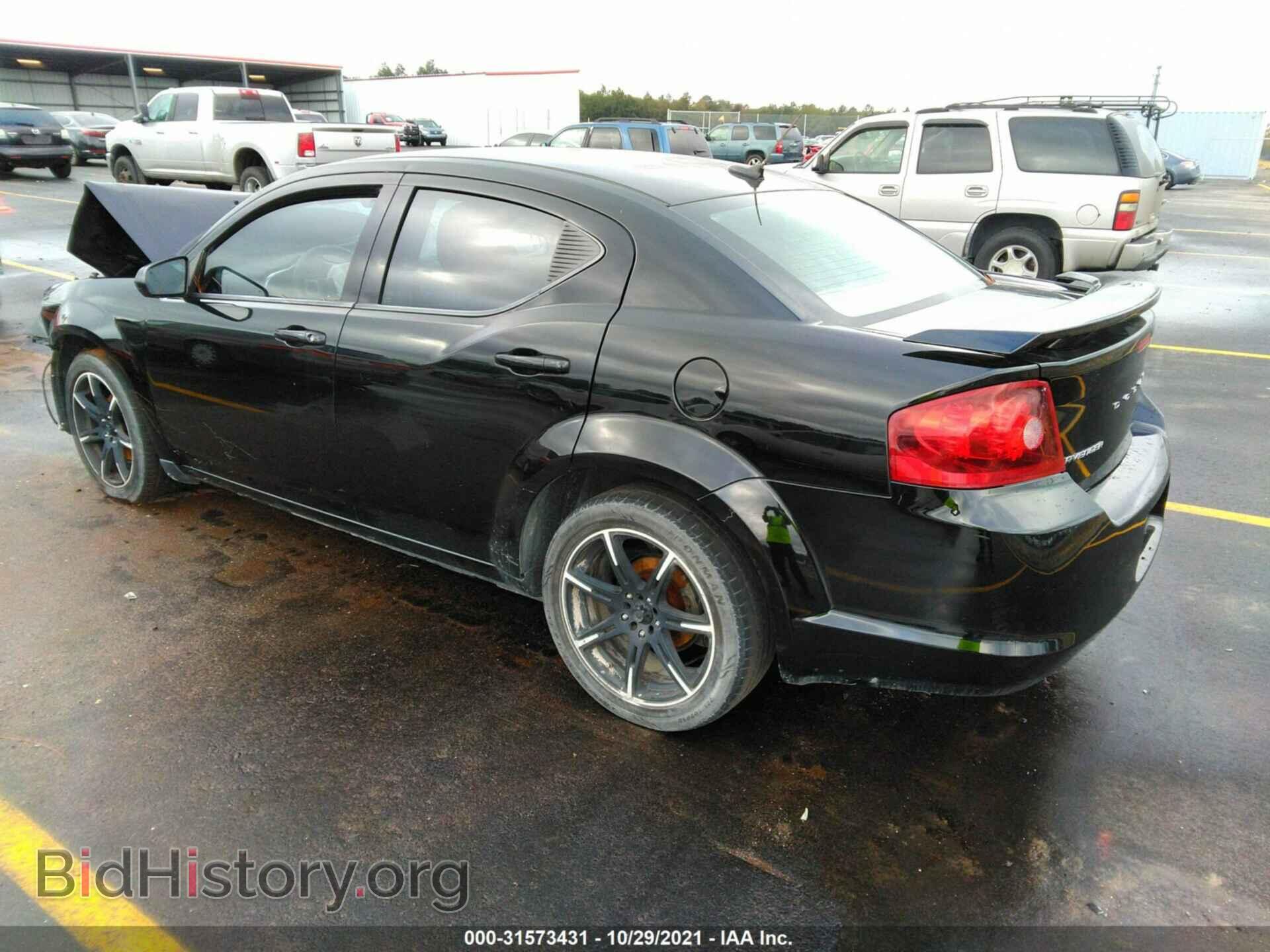 2013 DODGE AVENGER - VIN: 1C3CDZCB2DN544046 - Фото 3