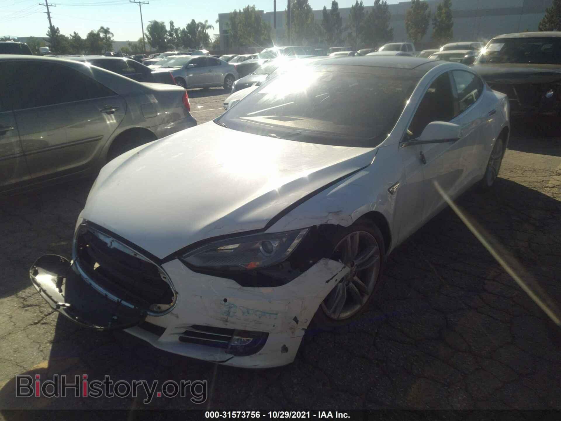 2015 TESLA MODEL S - VIN: 5YJSA1H1XFFP72640 - Photo 2