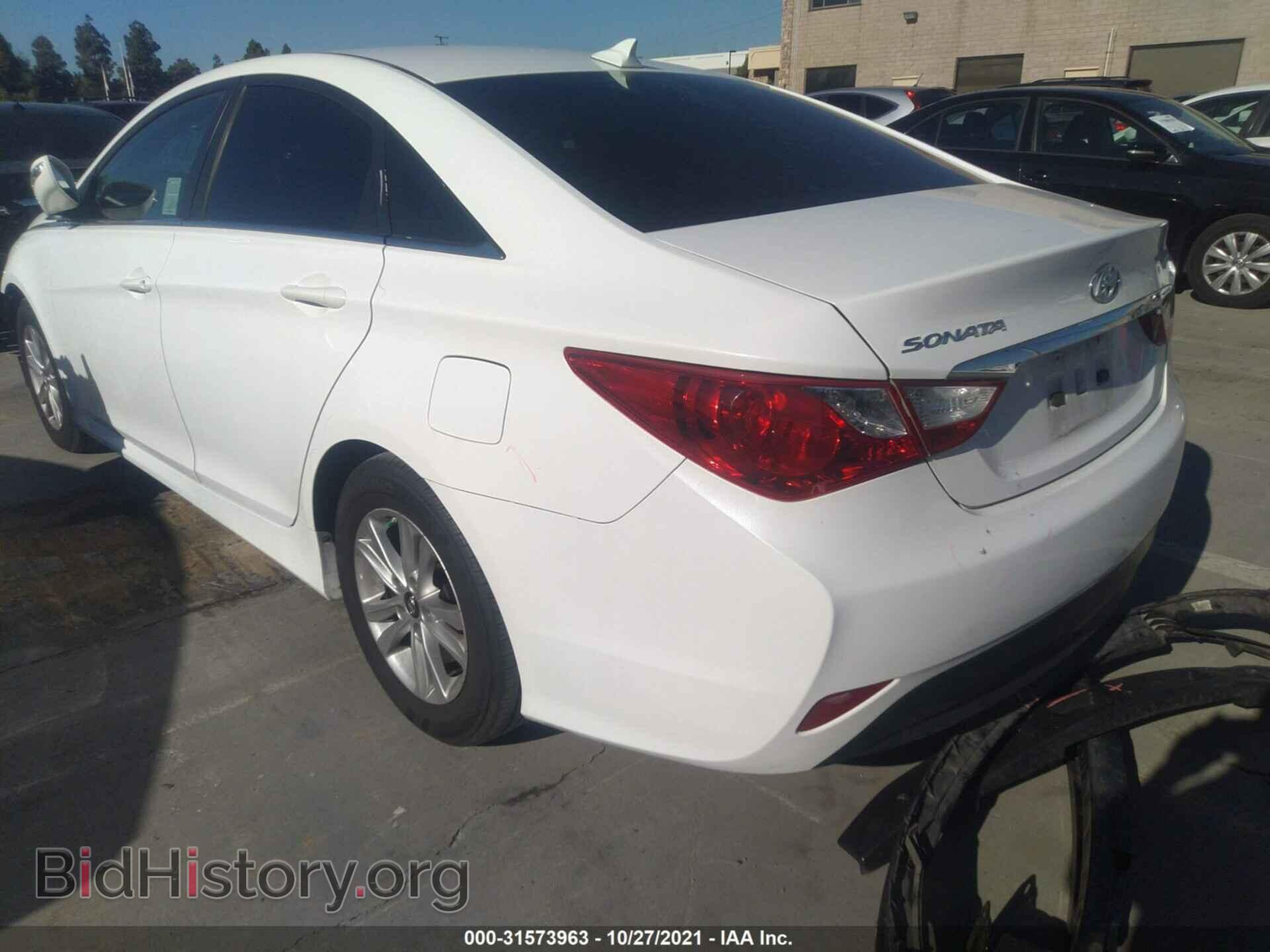 2014 HYUNDAI SONATA - VIN: 5NPEB4AC0EH940888 - Фото 3