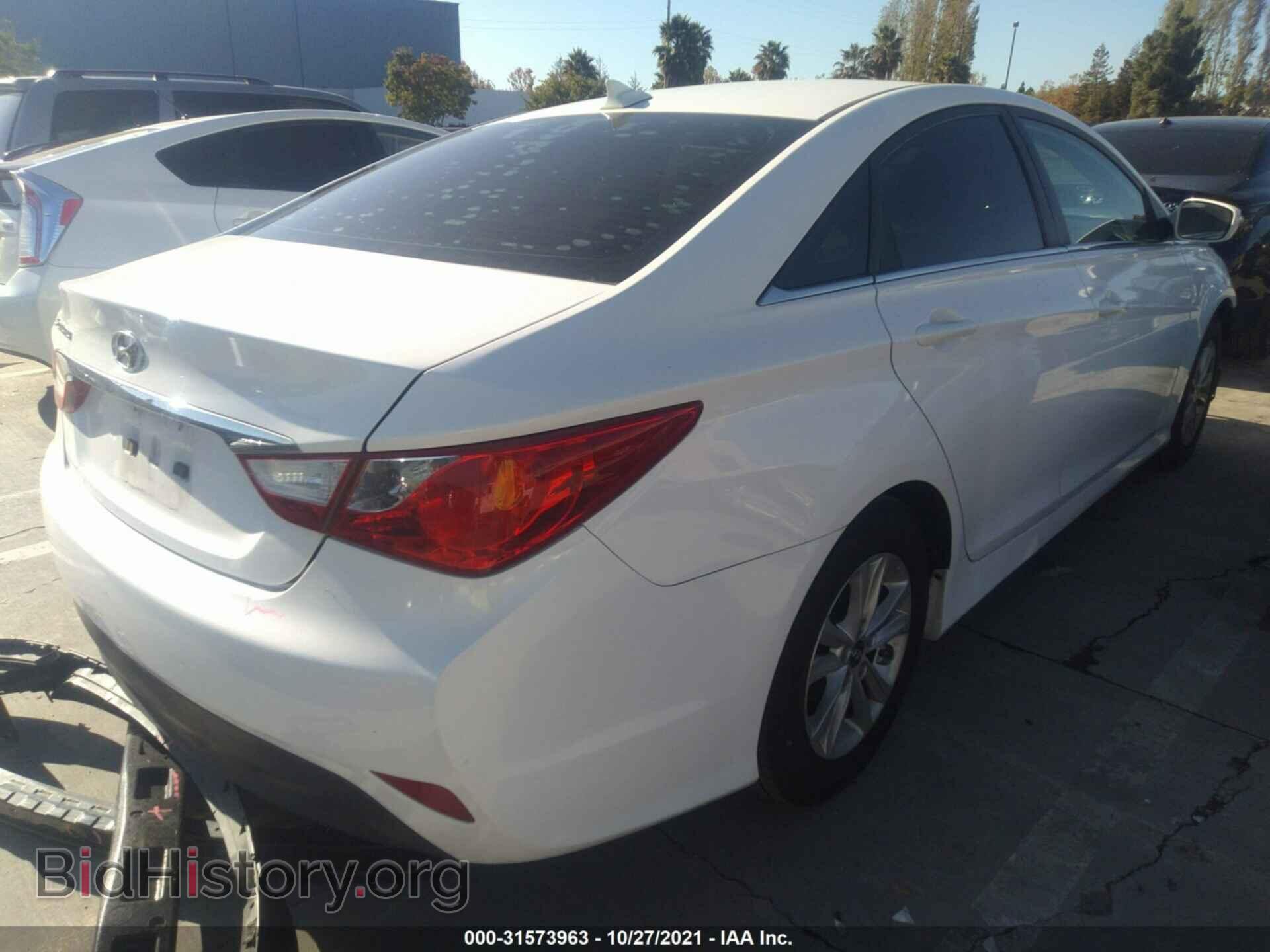 2014 HYUNDAI SONATA - VIN: 5NPEB4AC0EH940888 - Фото 4