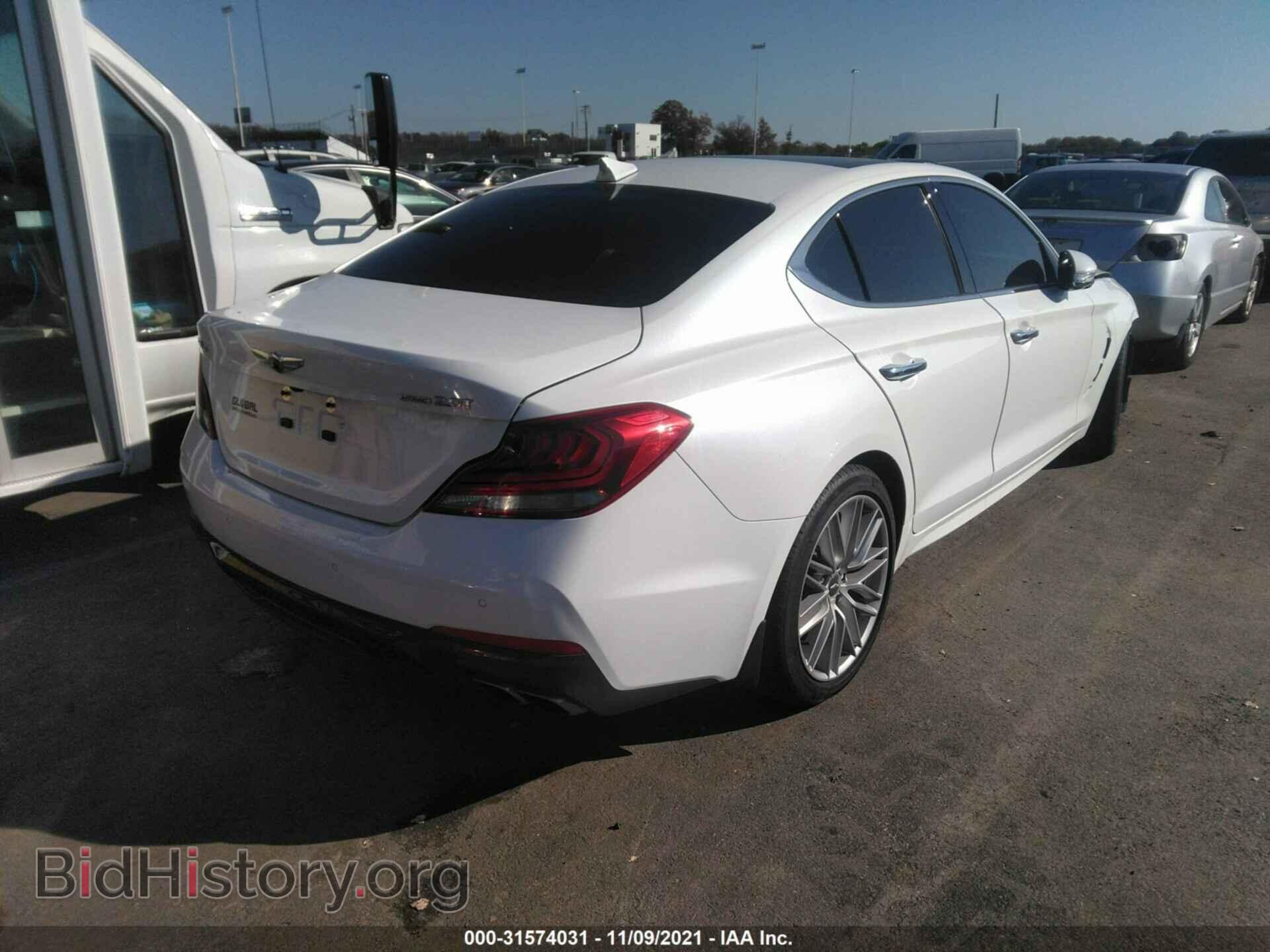 2021 GENESIS G70 - VIN: KMTG34LA6MU075447 - Фото 4