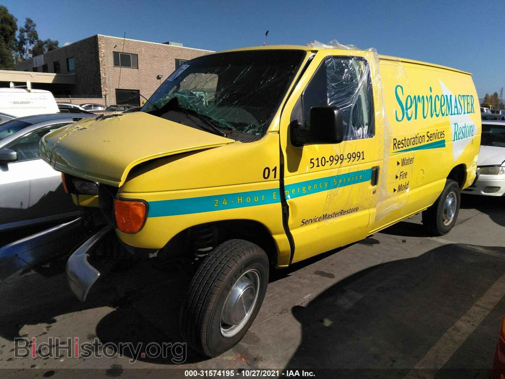 2006 FORD ECONOLINE CARGO VAN - VIN: 1FTNE24L76DA54727 - Фото 2