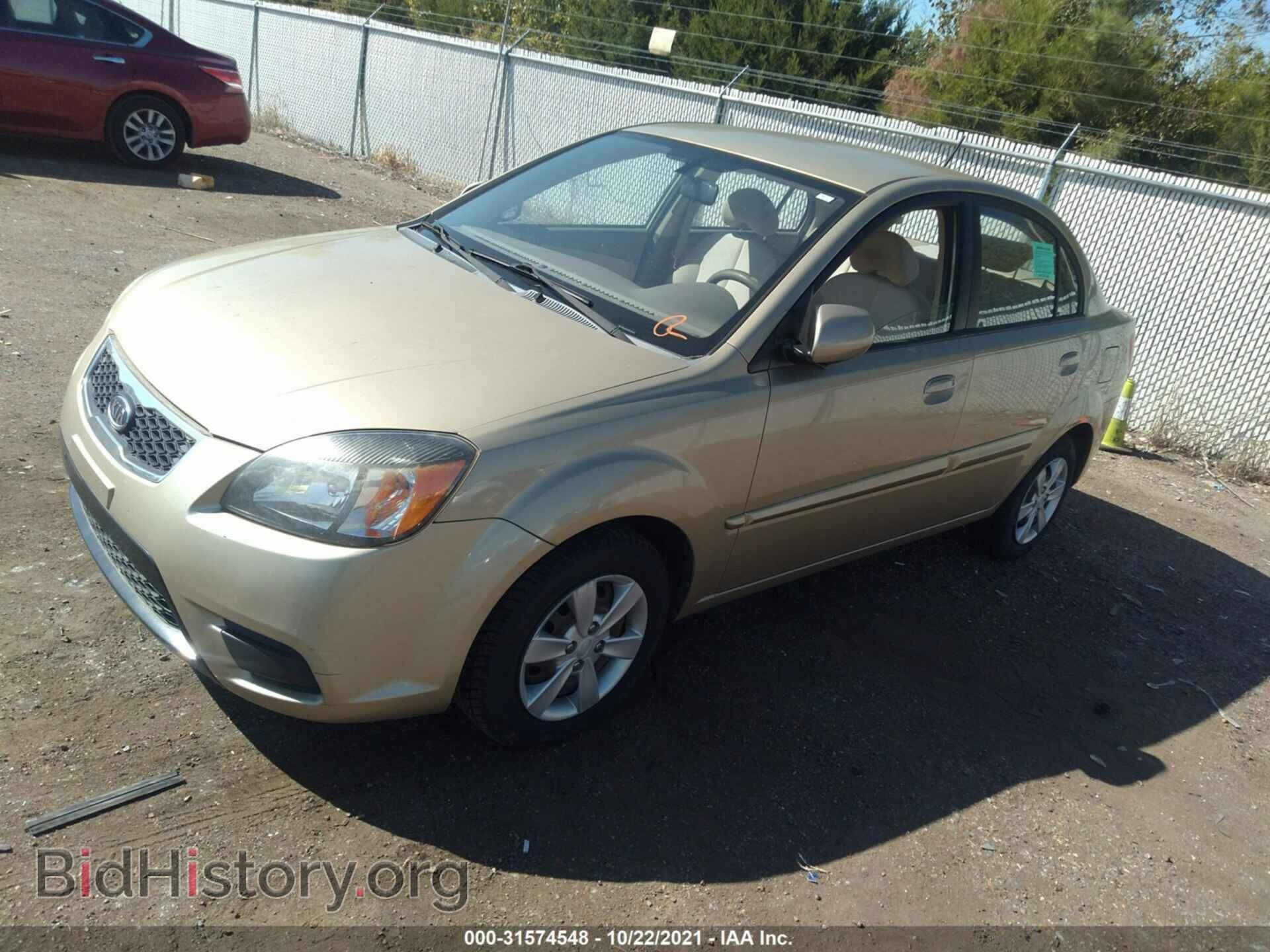 2011 KIA RIO - VIN: KNADH4A38B6737860 - Фото 2