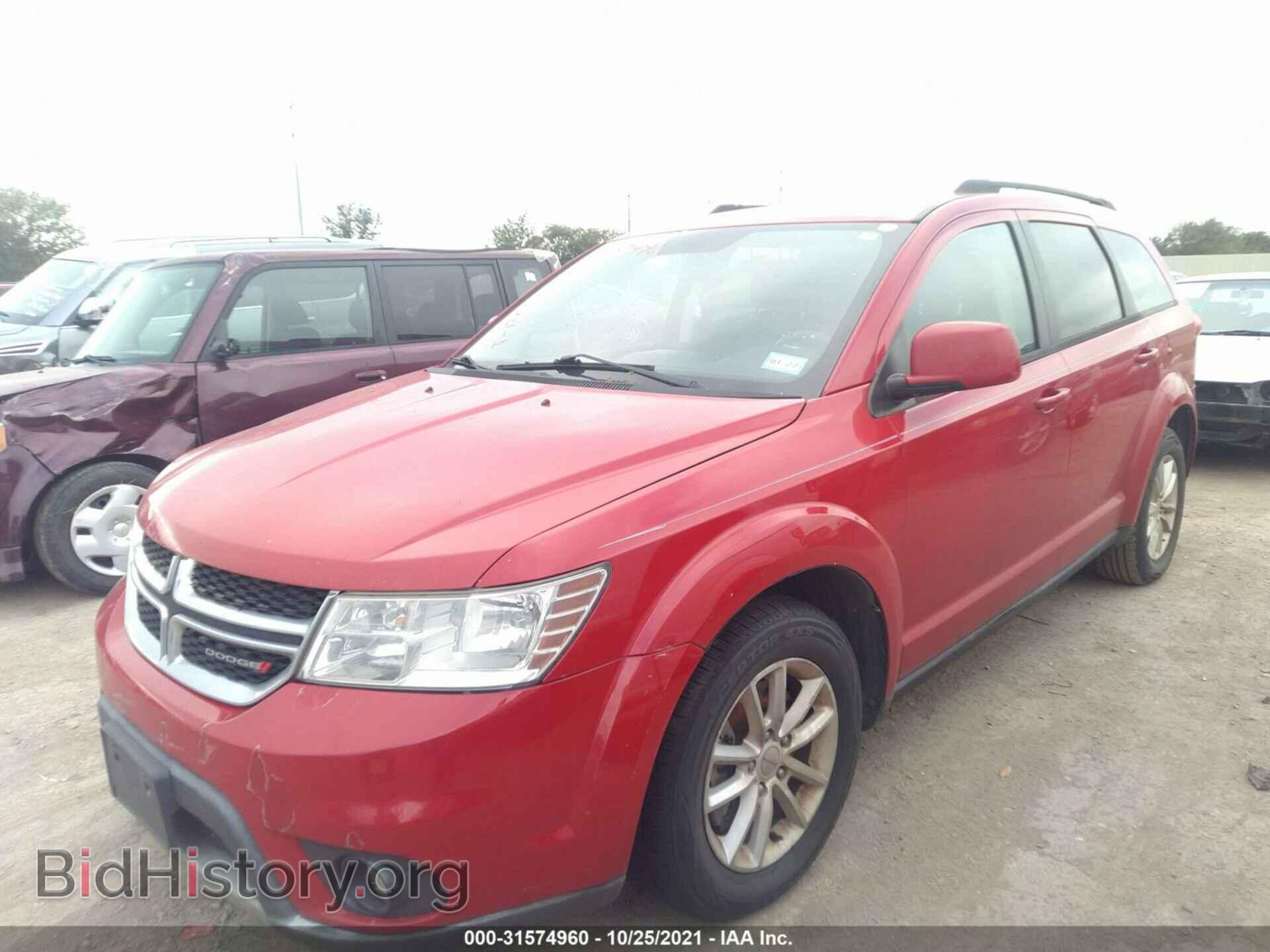 2013 DODGE JOURNEY - VIN: 3C4PDCBBXDT537261 - Фото 2