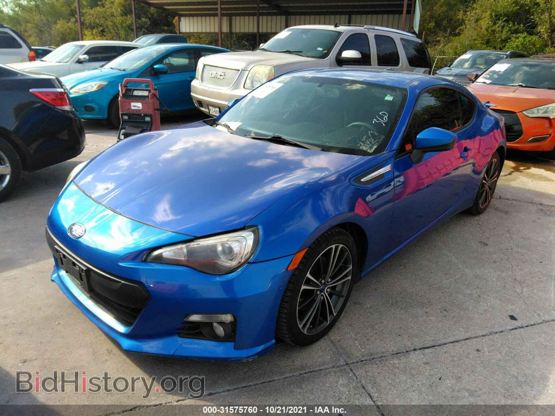 2014 SUBARU BRZ - VIN: JF1ZCAC17E8600960 - Фото 2