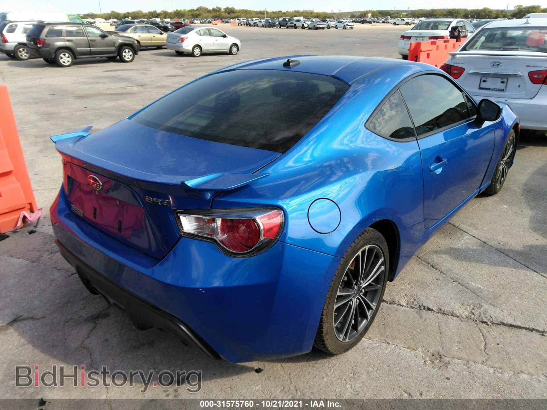 2014 SUBARU BRZ - VIN: JF1ZCAC17E8600960 - Фото 4
