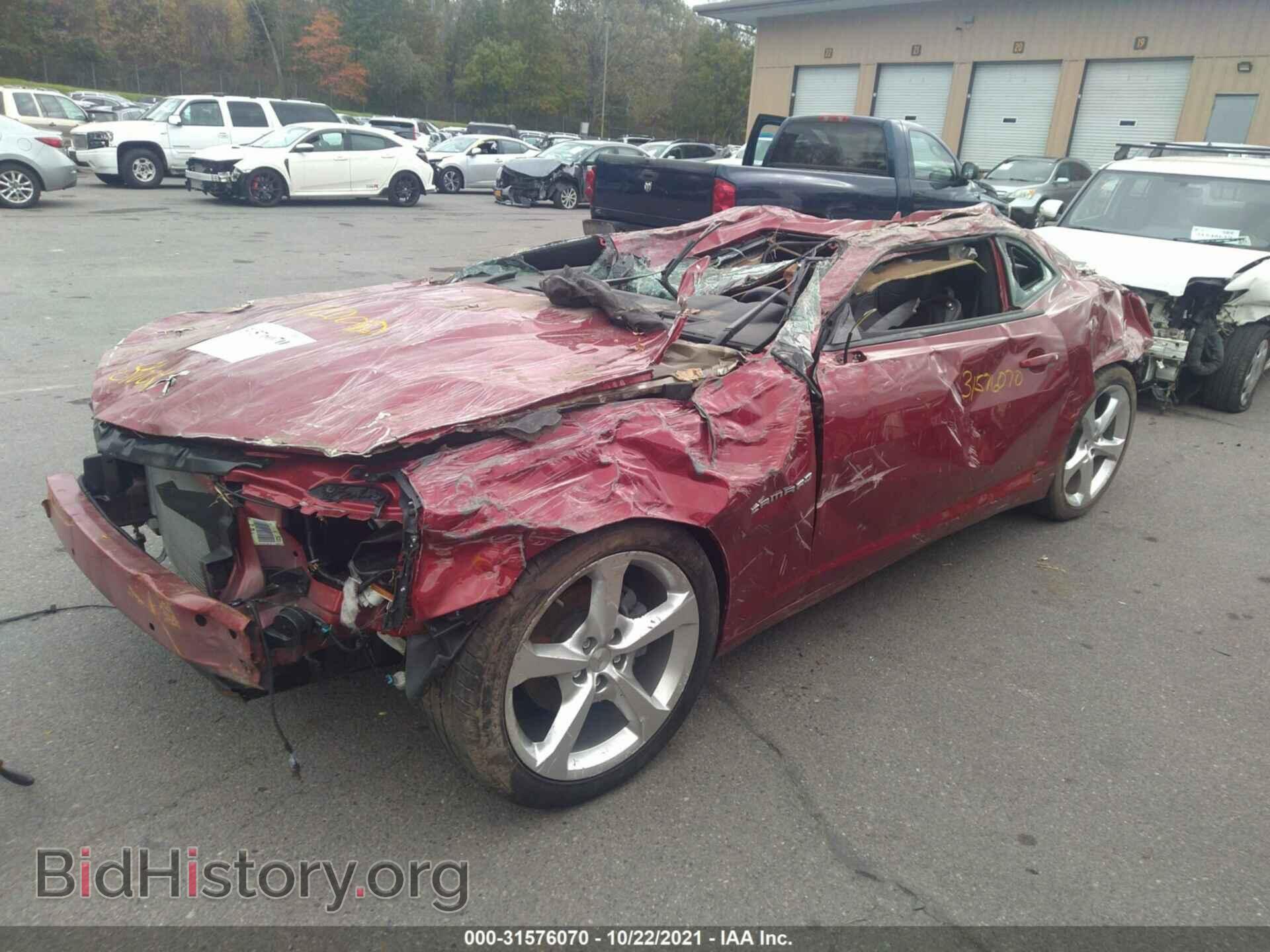 2015 CHEVROLET CAMARO - VIN: 2G1FF1E36F9299745 - Фото 2
