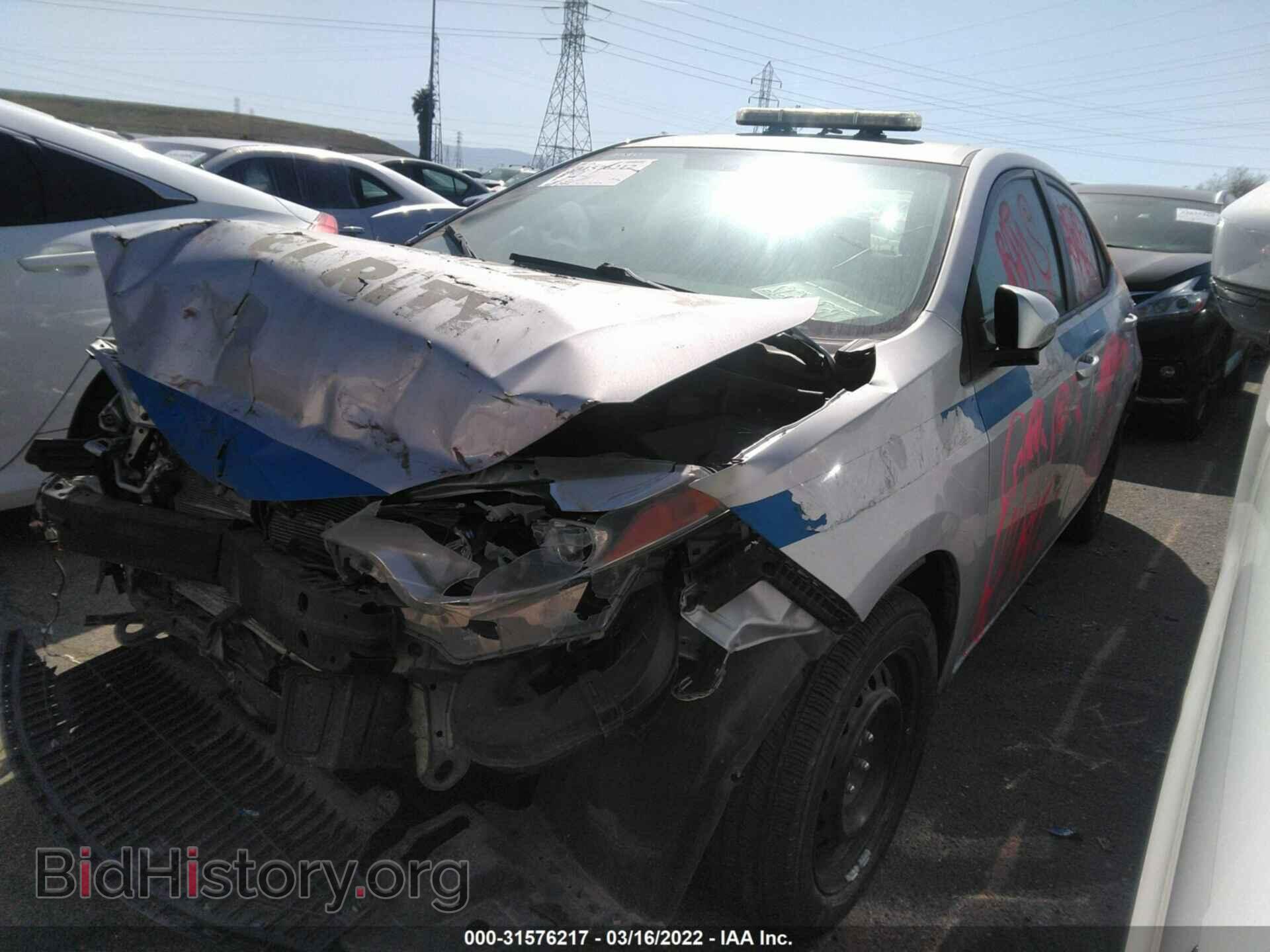 2014 TOYOTA COROLLA - VIN: 5YFBURHE1EP147846 - Фото 2