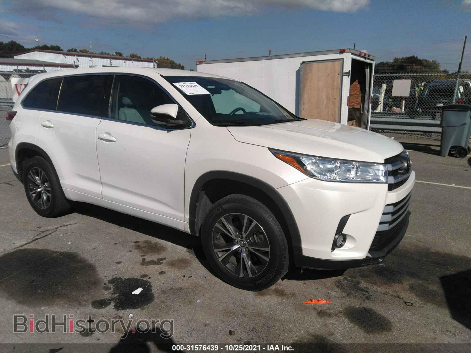Photo 5TDZZRFH0JS257348 - TOYOTA HIGHLANDER 2018