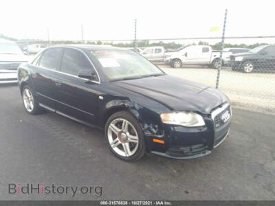 2008 Audi A4 2.0T, синий — VIN WAUAF78E08A048693, IAAI