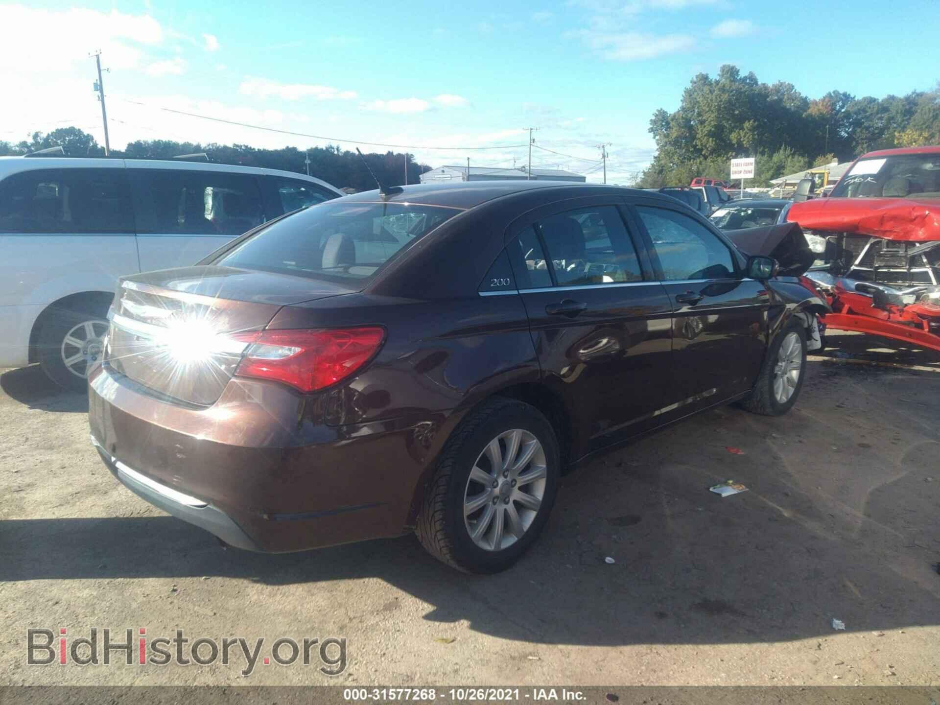 2013 CHRYSLER 200 - VIN: 1C3CCBBB4DN553343 - Фото 4
