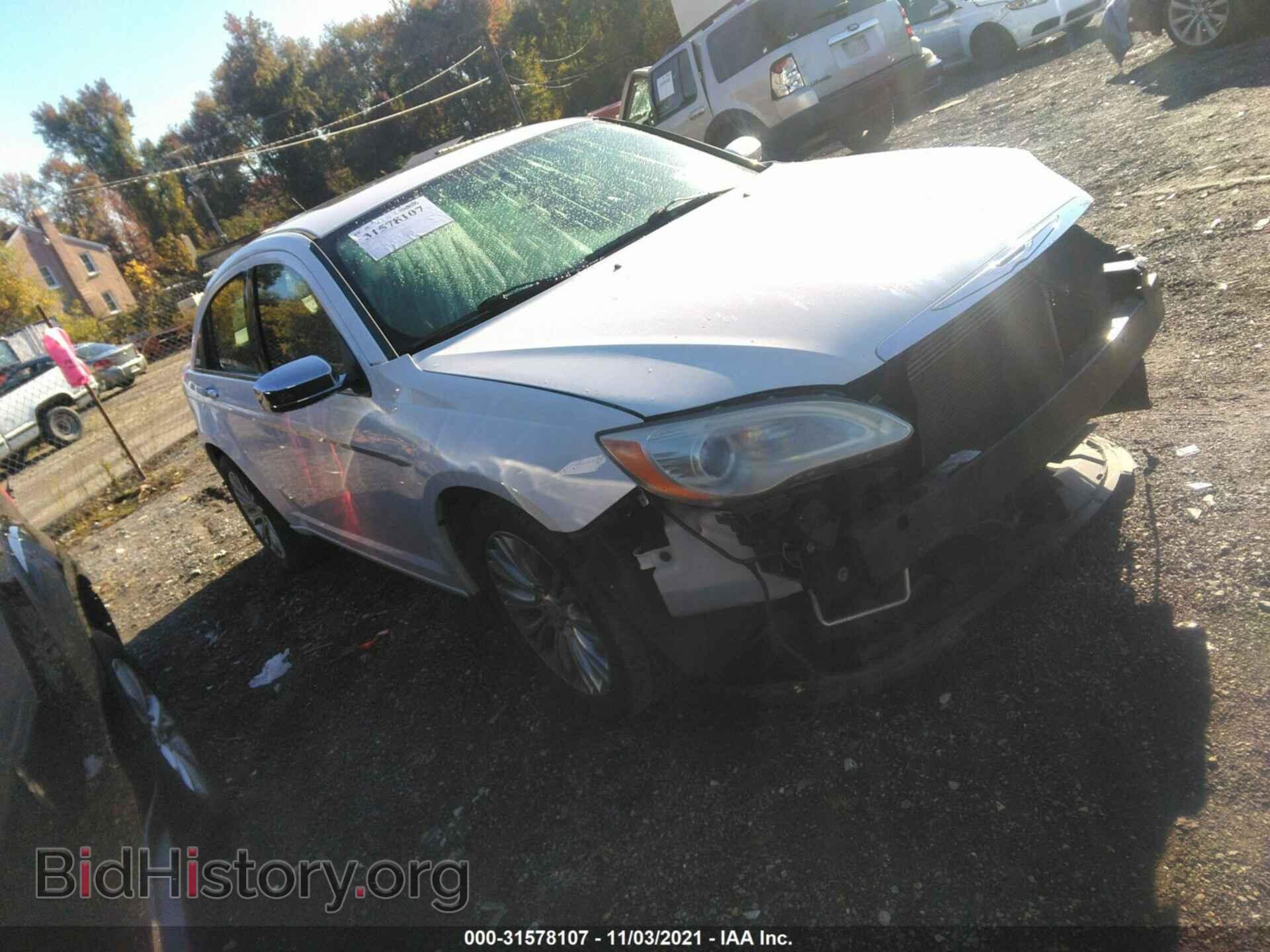 Photo 1C3CCBCG9CN307123 - CHRYSLER 200 2012