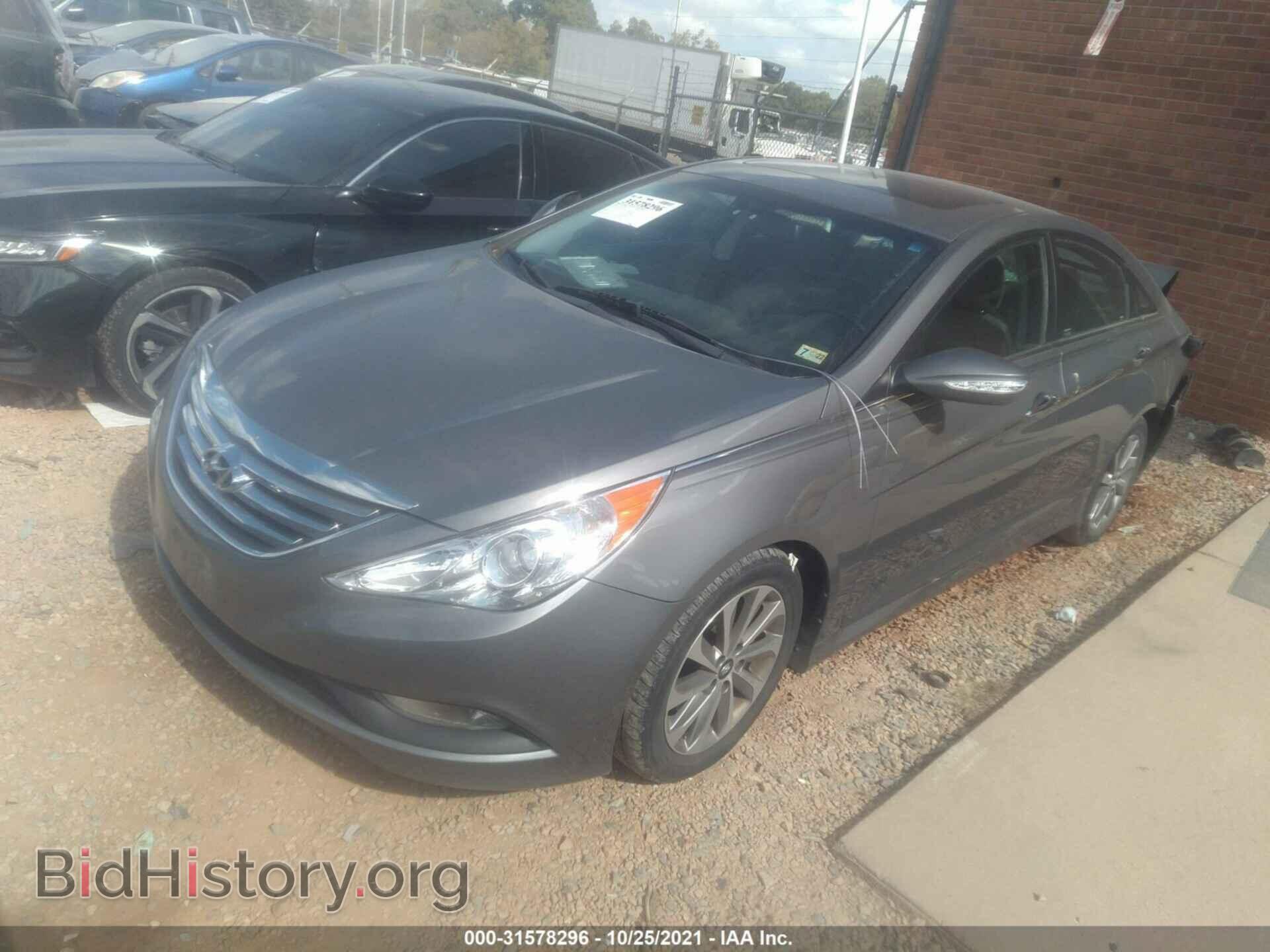 2014 HYUNDAI SONATA - VIN: 5NPEC4AC3EH881347 - Фото 2