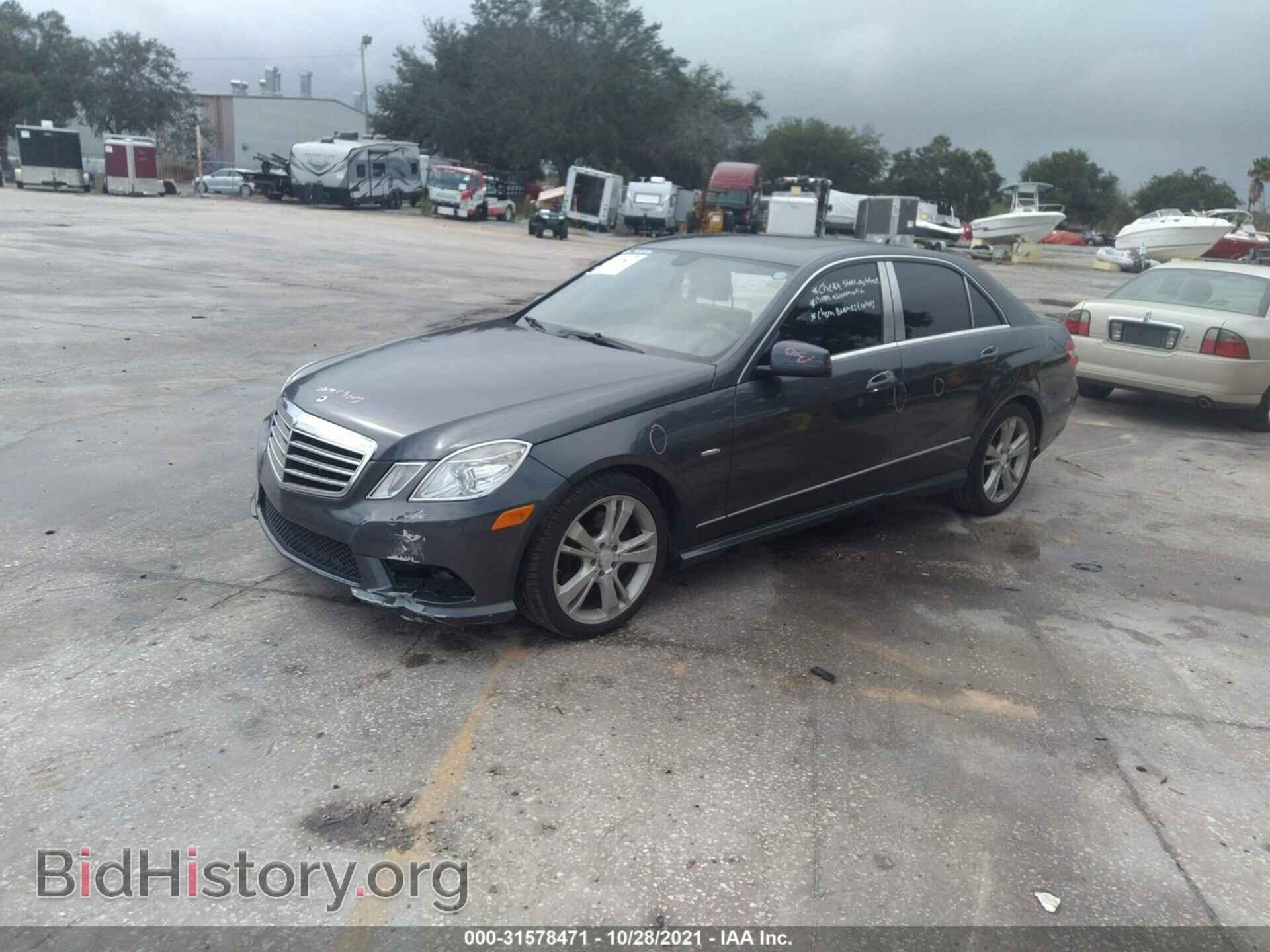 2012 MERCEDES-BENZ E-CLASS - VIN: WDDHF8JB9CA539706 - Фото 2