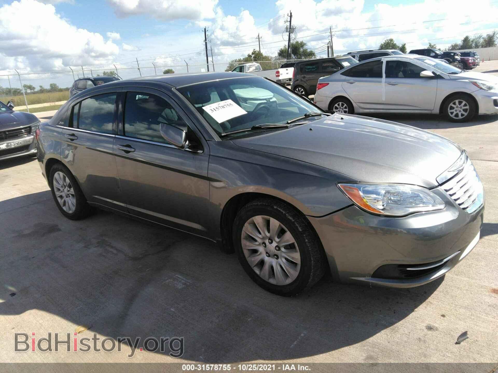 Фотография 1C3CCBAB0CN167311 - CHRYSLER 200 2012