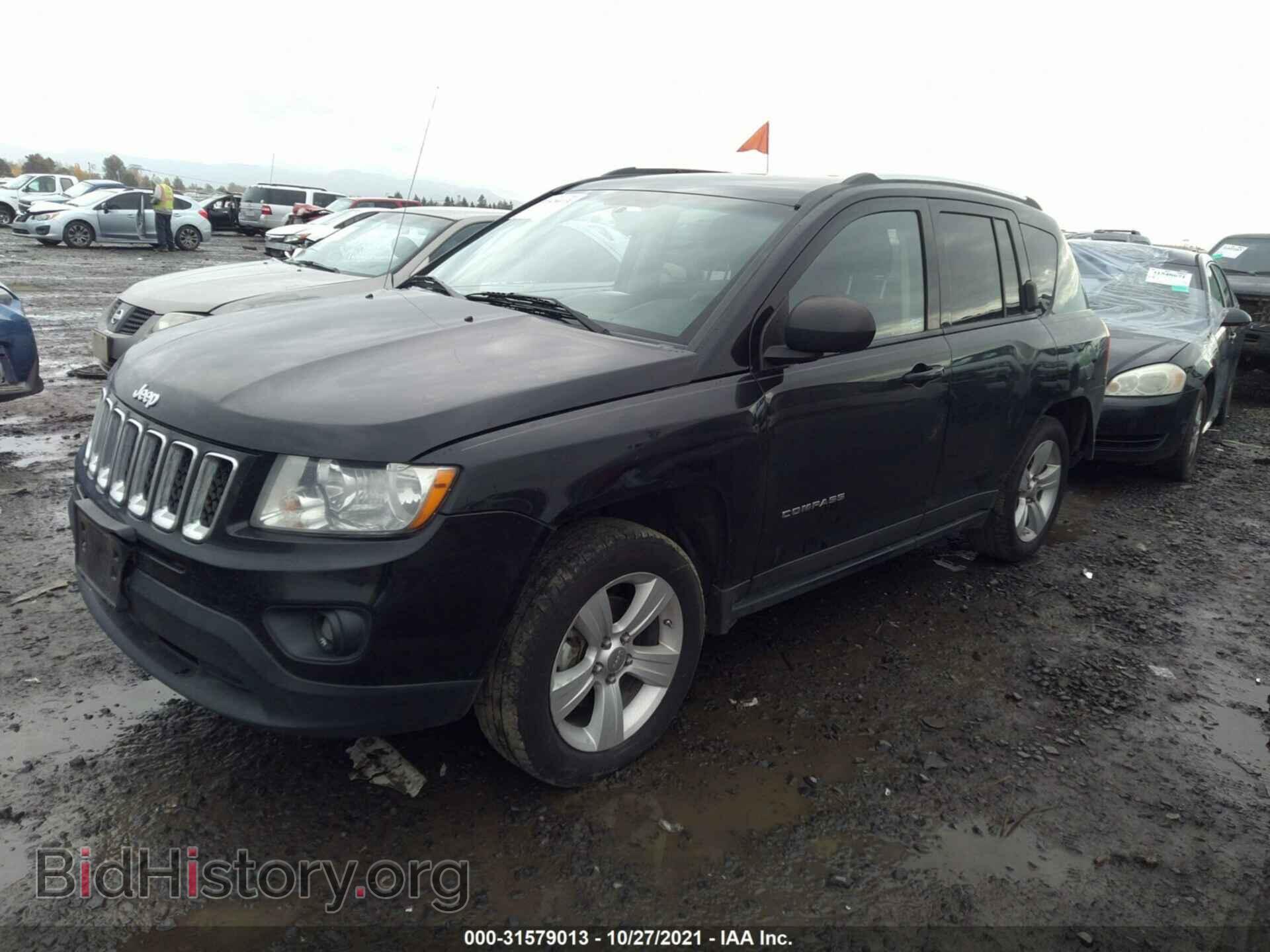 2012 JEEP COMPASS - VIN: 1C4NJDBB6CD508768 - Фото 2