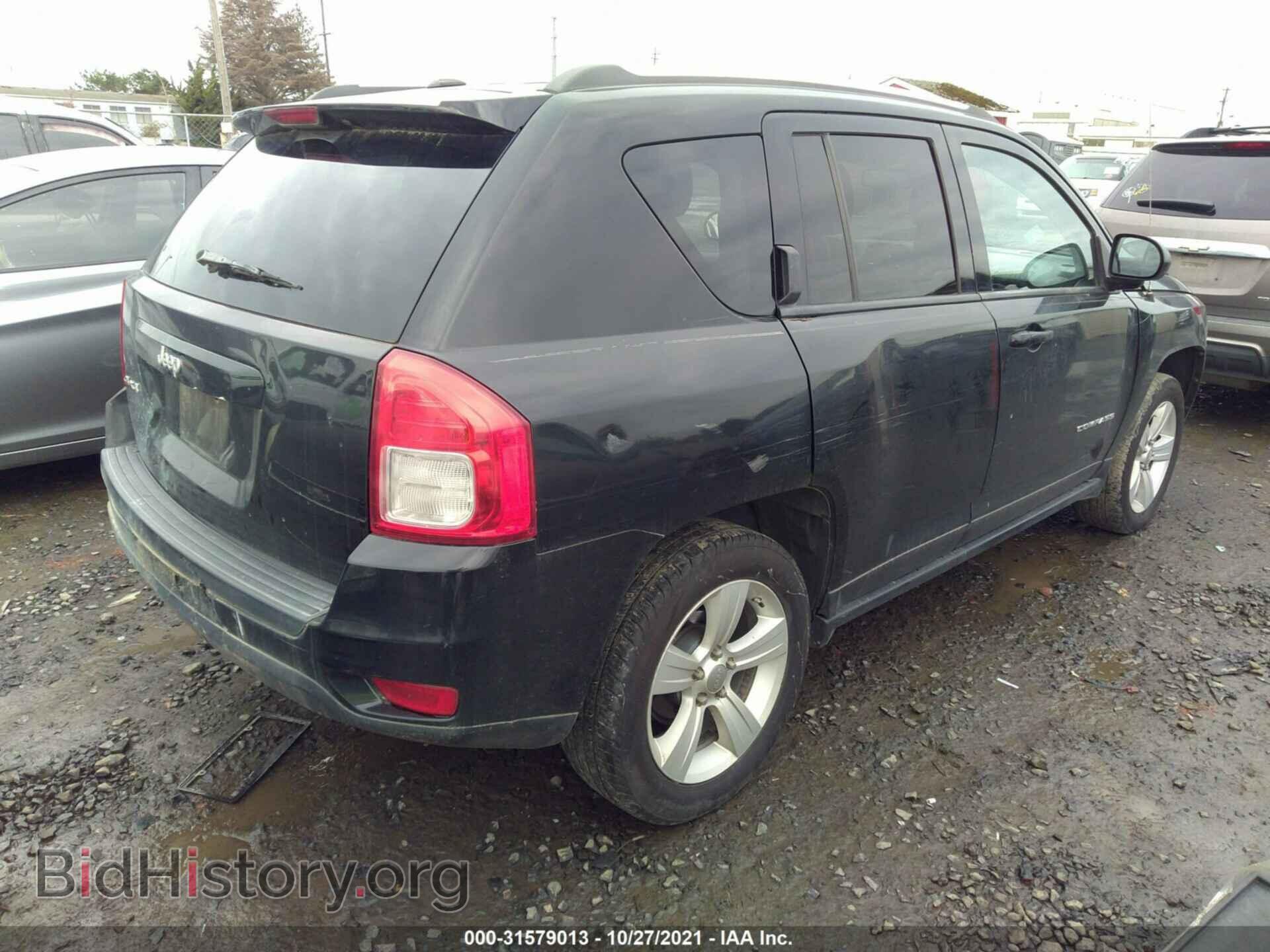 2012 JEEP COMPASS - VIN: 1C4NJDBB6CD508768 - Фото 4